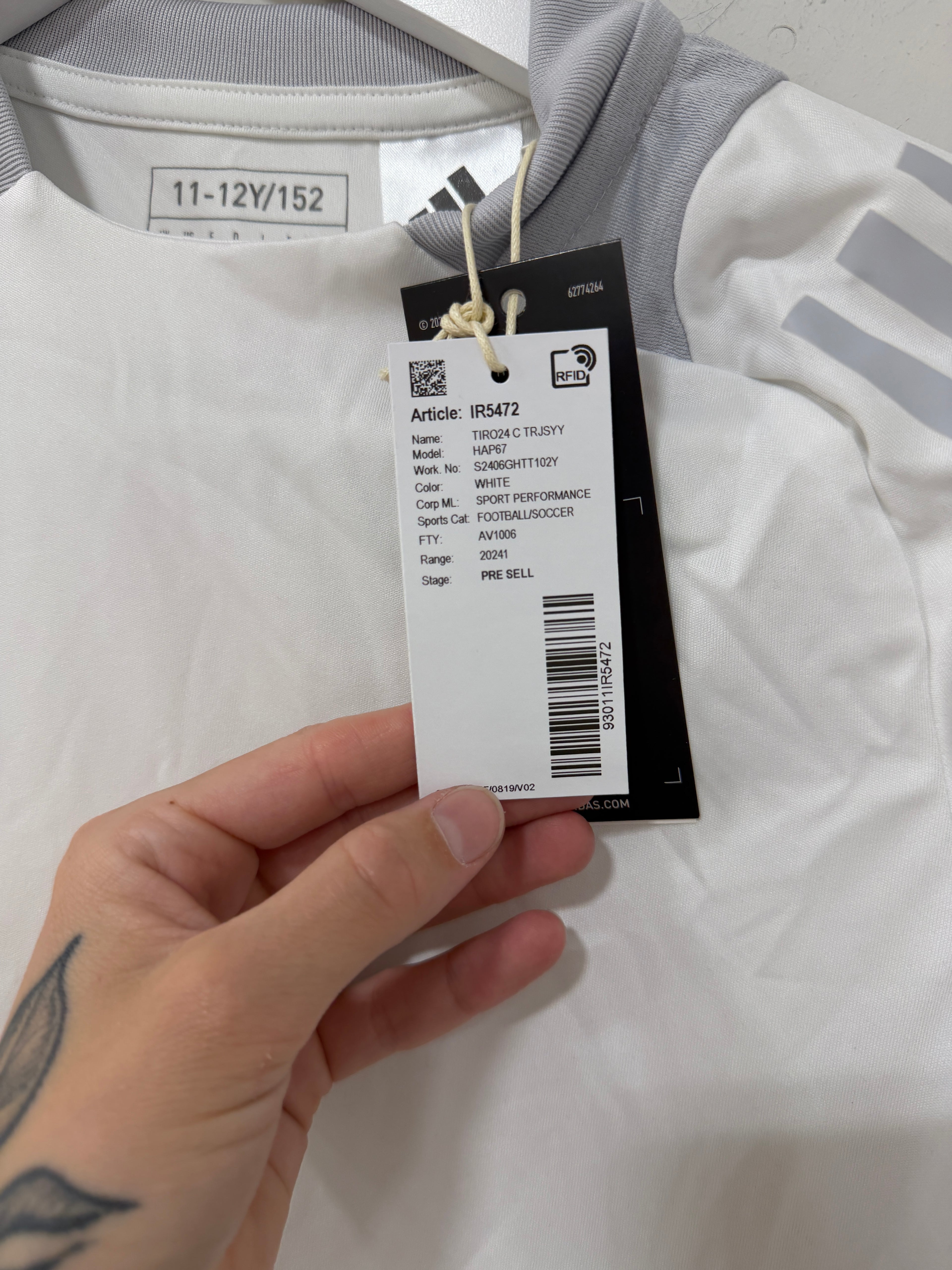 Adidas Tiro 24 Competition Training Jersey Youth