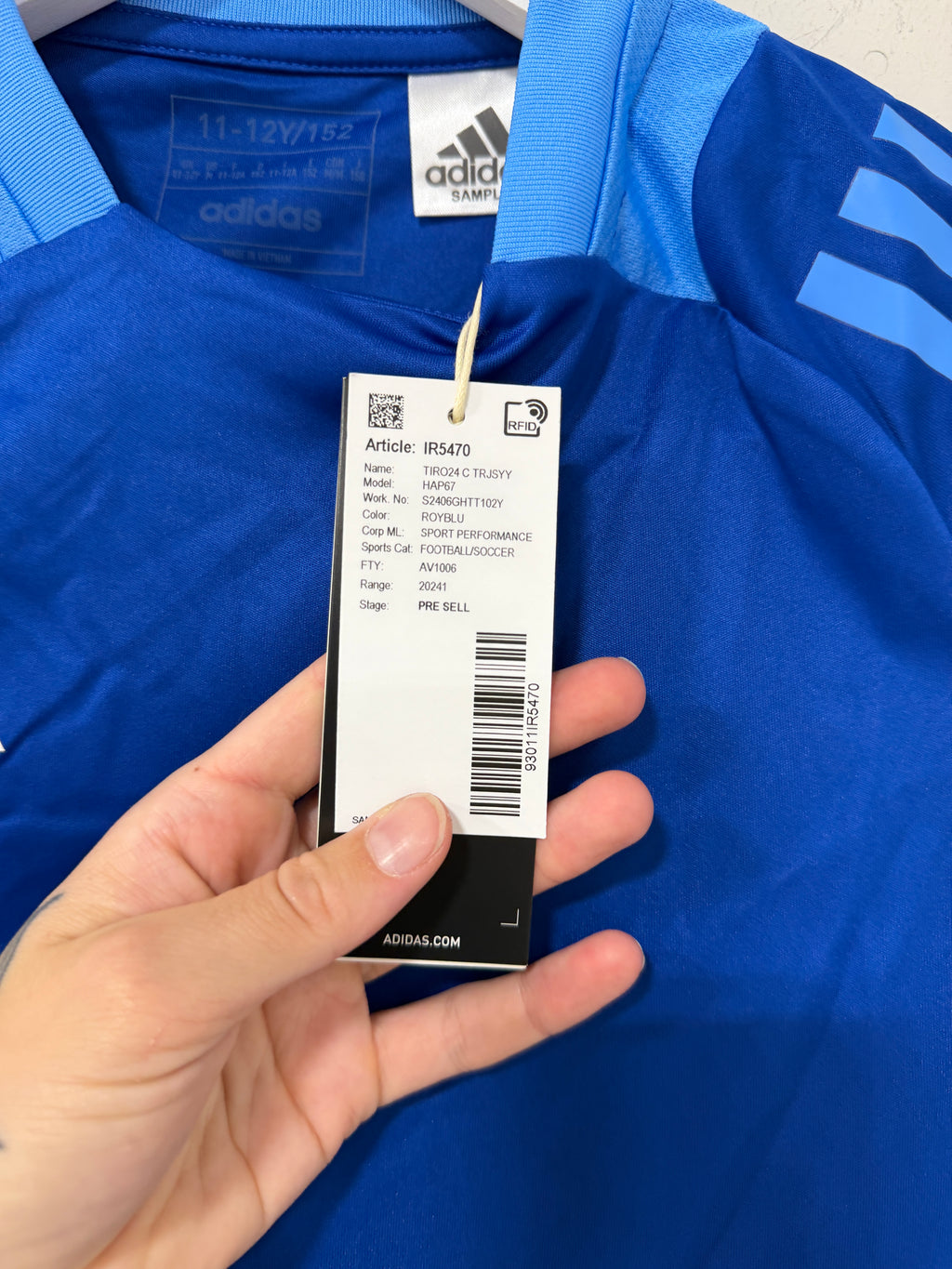 Adidas Tiro 24 Competition Training Jersey Youth