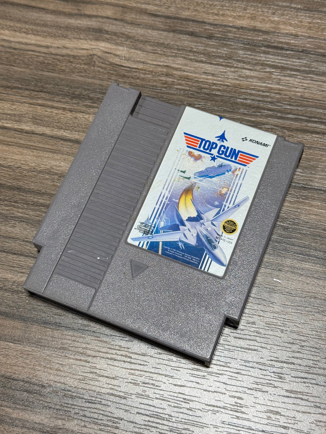 Top Gun Nintendo Entertainment System NES 1987 Konami Cart Only