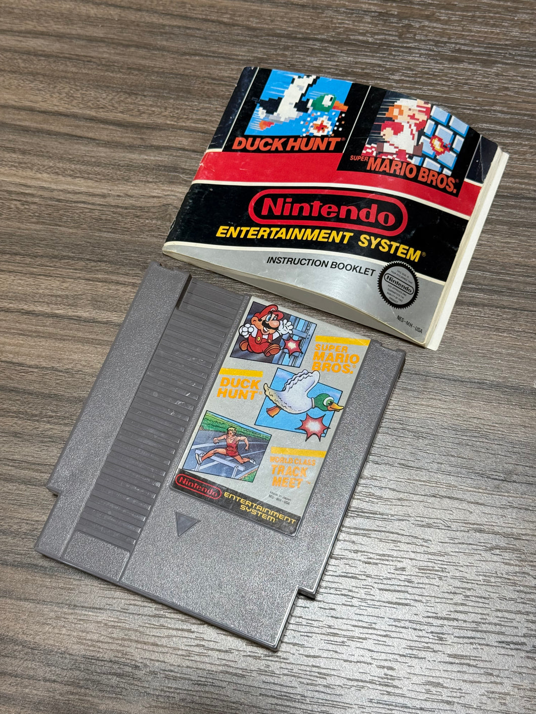 Super Mario Bros. Duck Hunt World Class Track Meet Nintendo NES