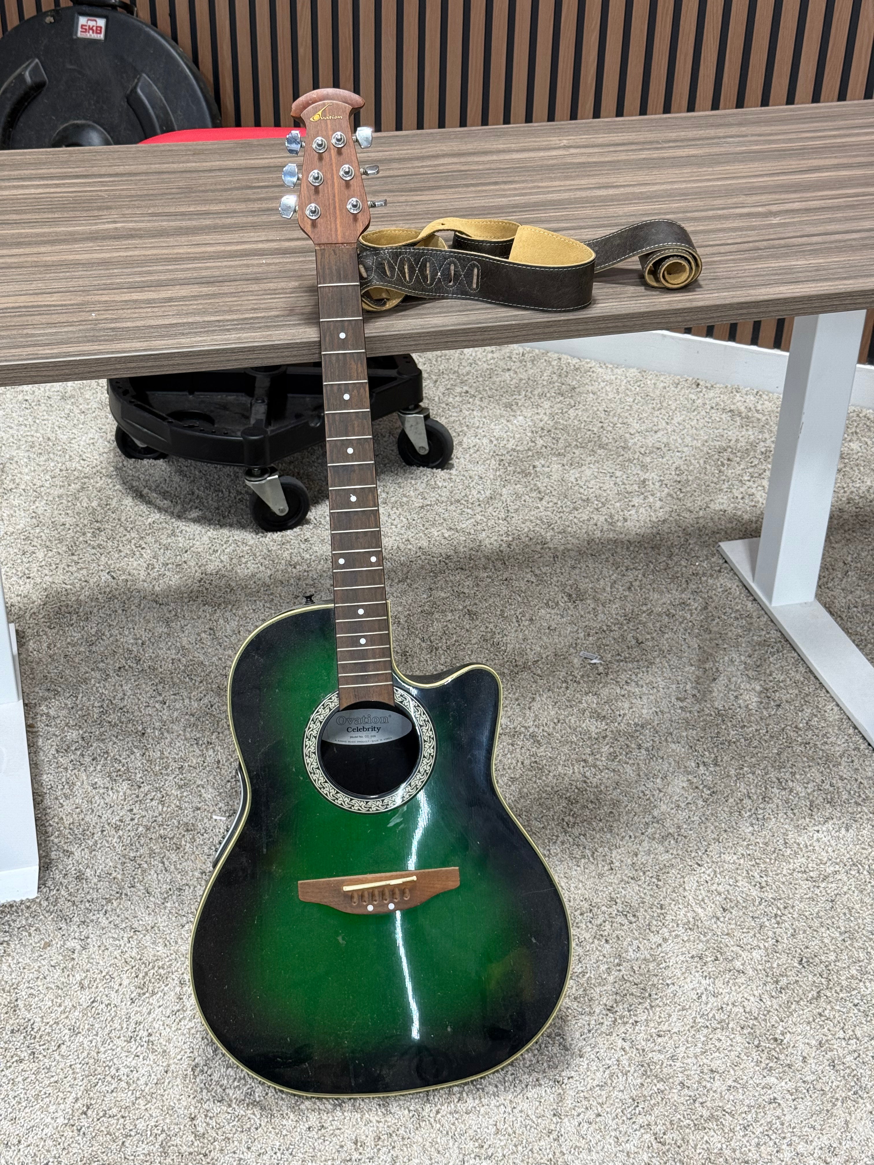Ovation Celebrity Electric Acoustic Guitar Read Description