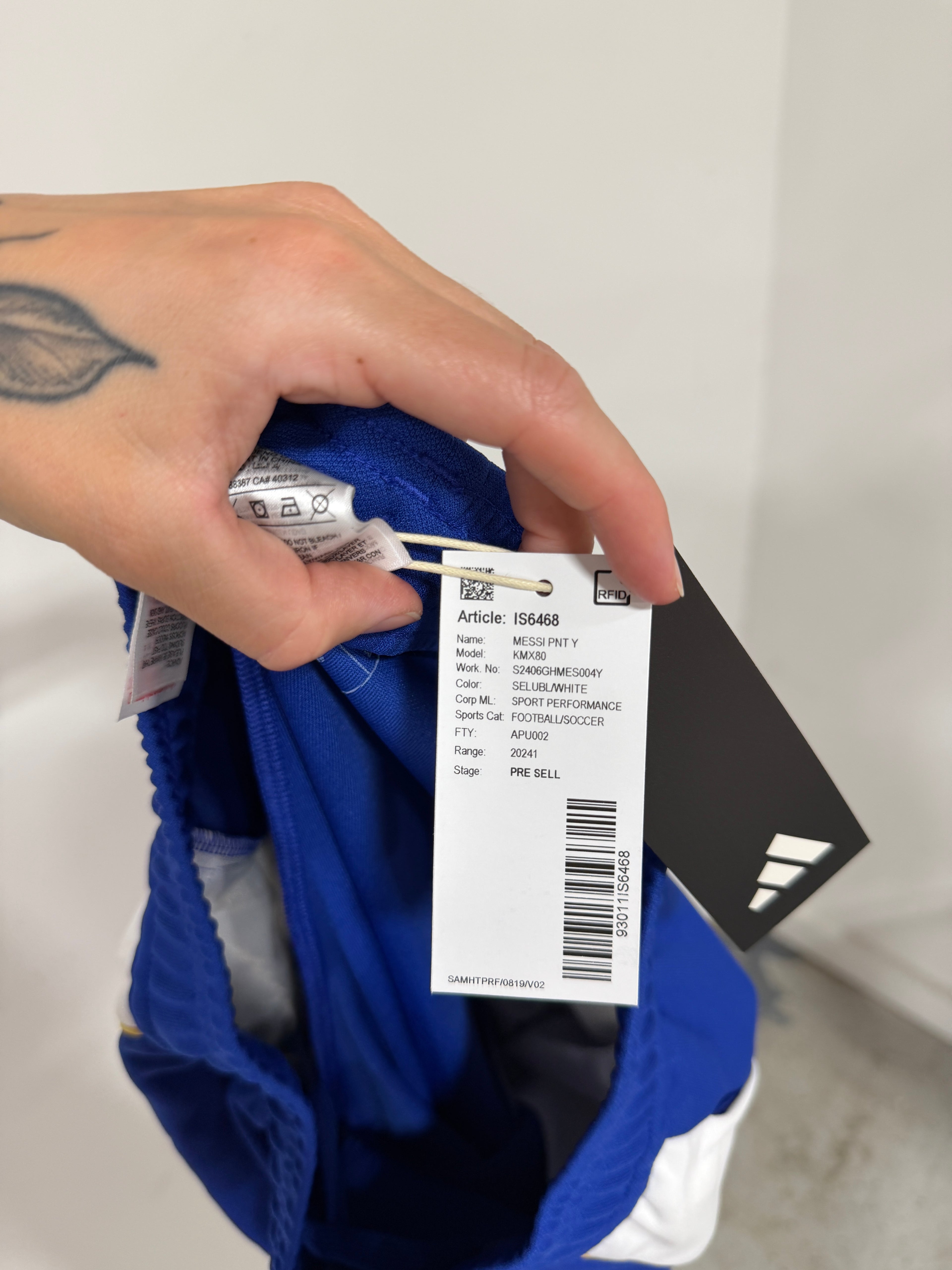 Adidas Pitch 2 Street Messi Pant Youth