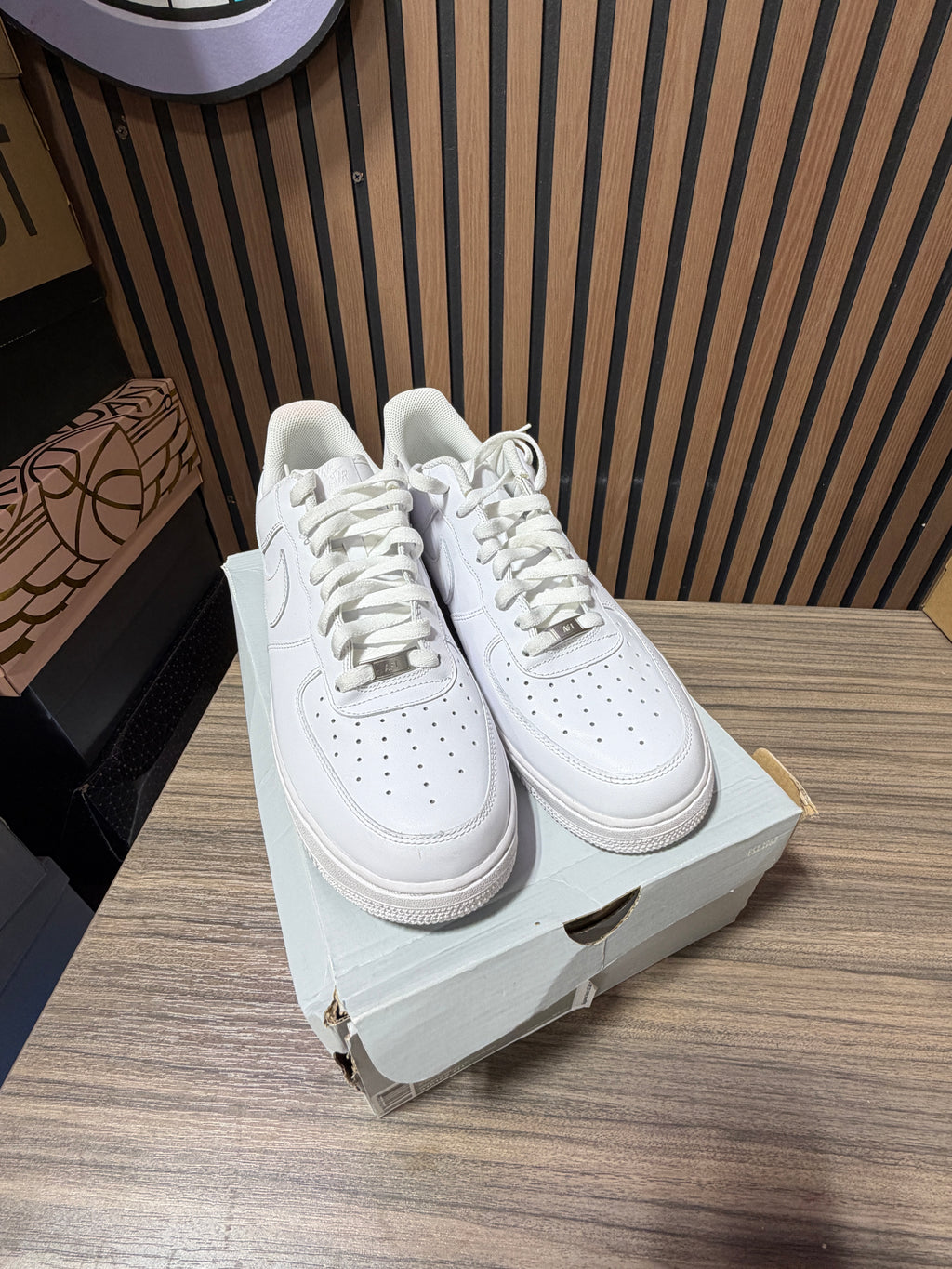 Nike Air Force 1 White Sz 12