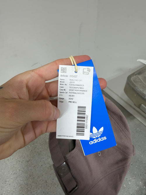 Adidas Real Madrid Dad Cap Grey