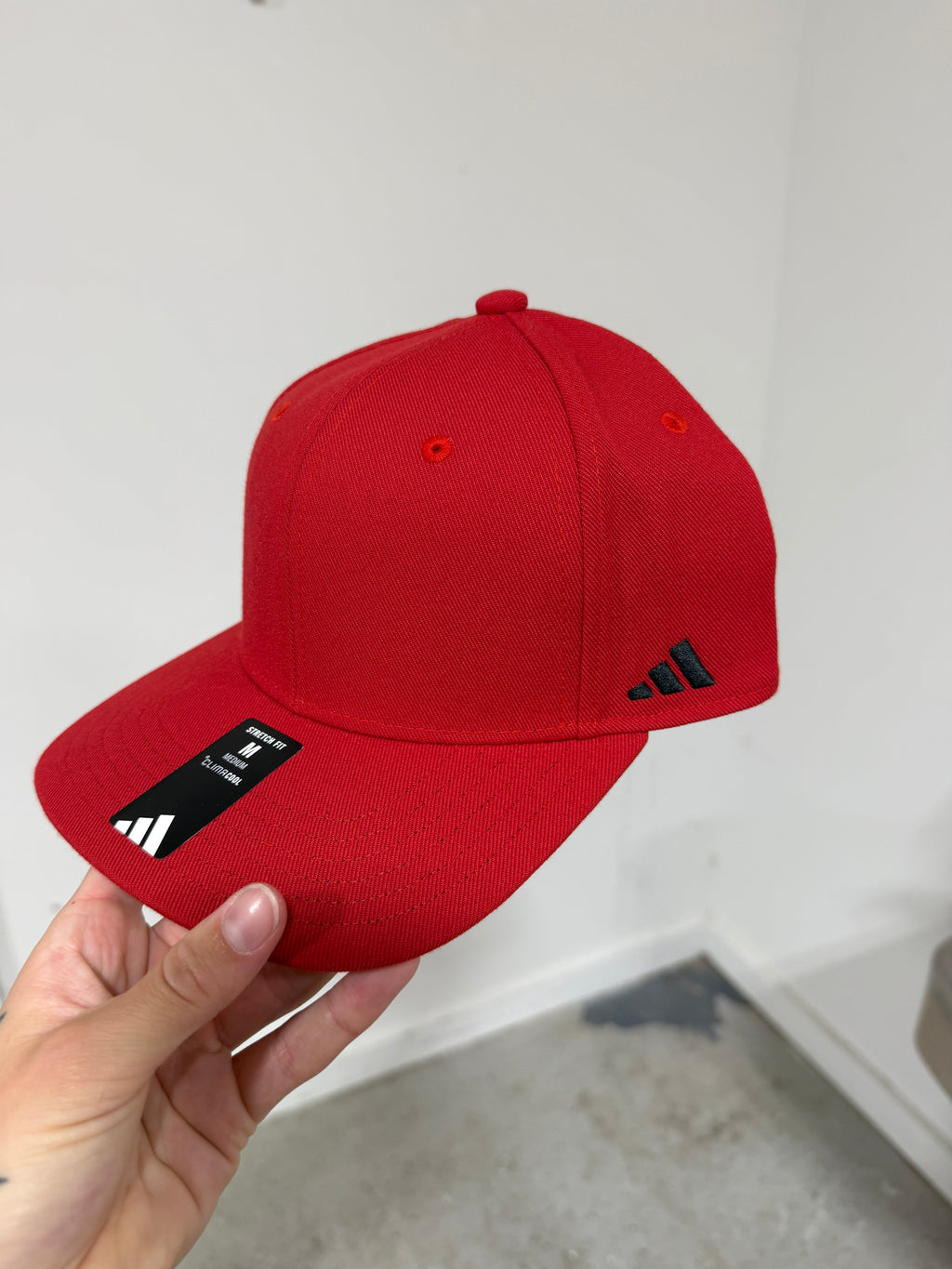 Adidas Fundamental Cap Size M Red