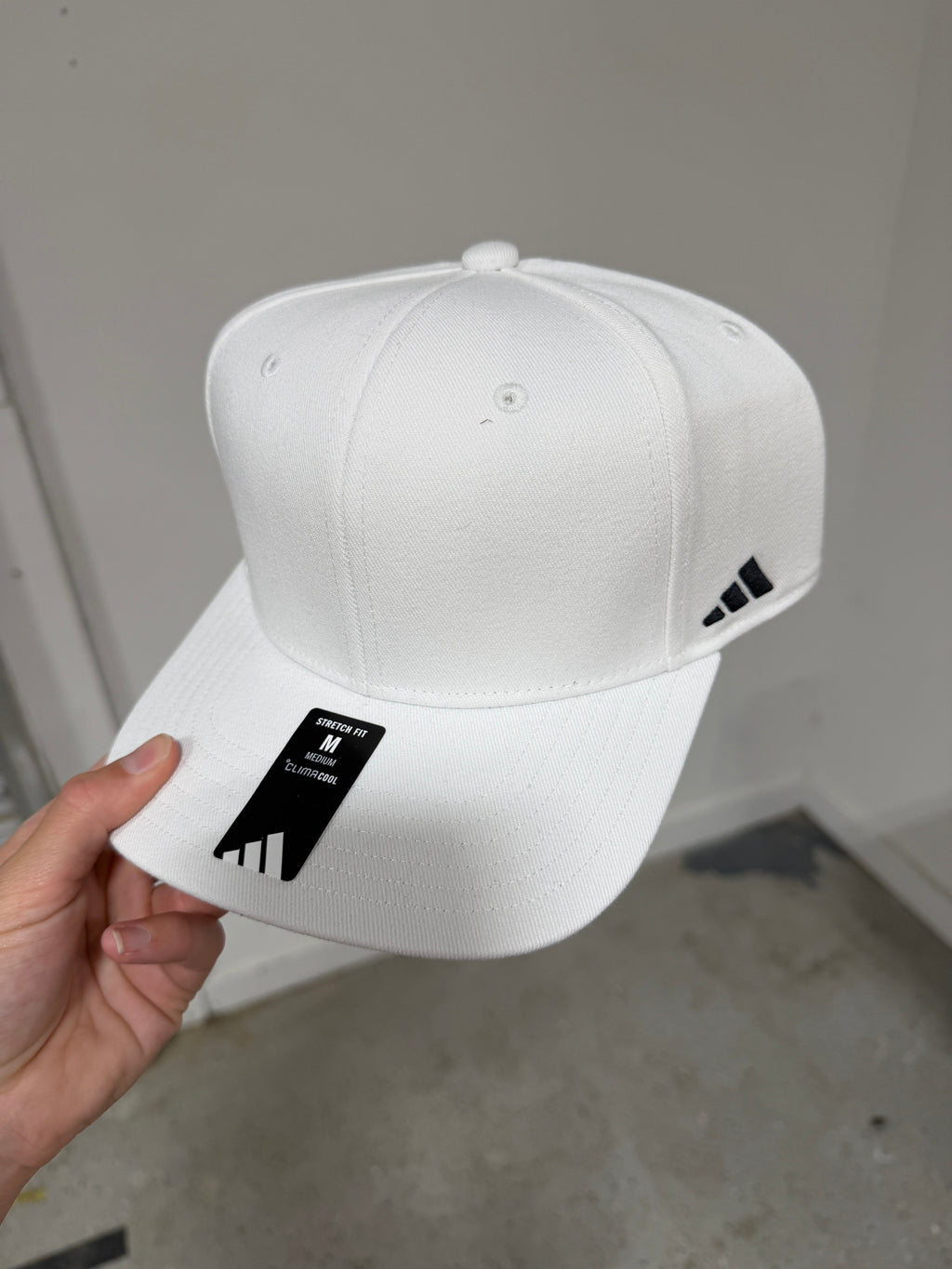 Adidas Fundamental Cap Size Medium White
