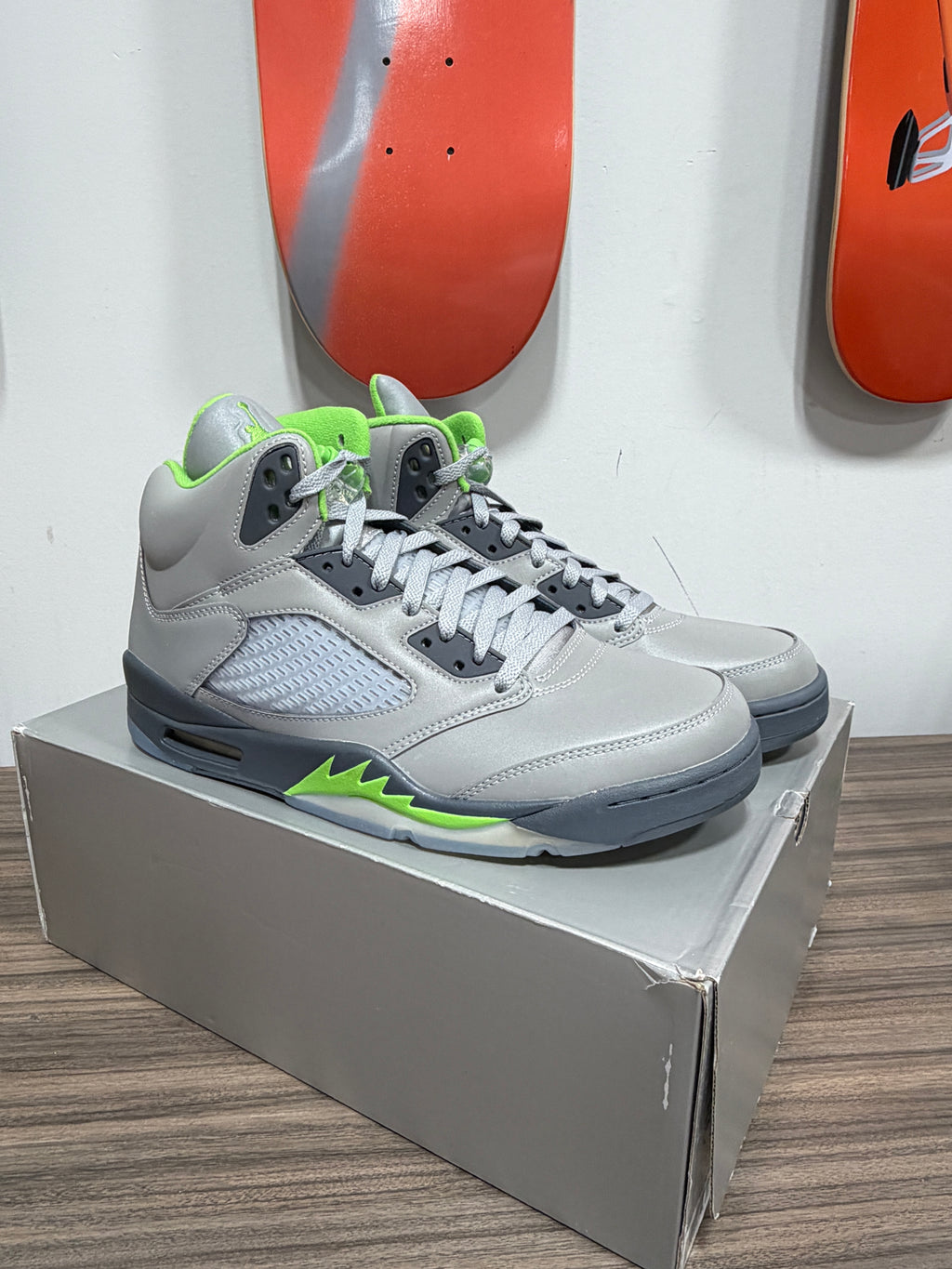 NEW Air Jordan 5 Retro 'Green Bean' (2022) Sz 12