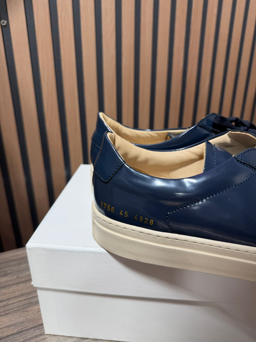Common Projects Achilles Low Navy Sz 12/45