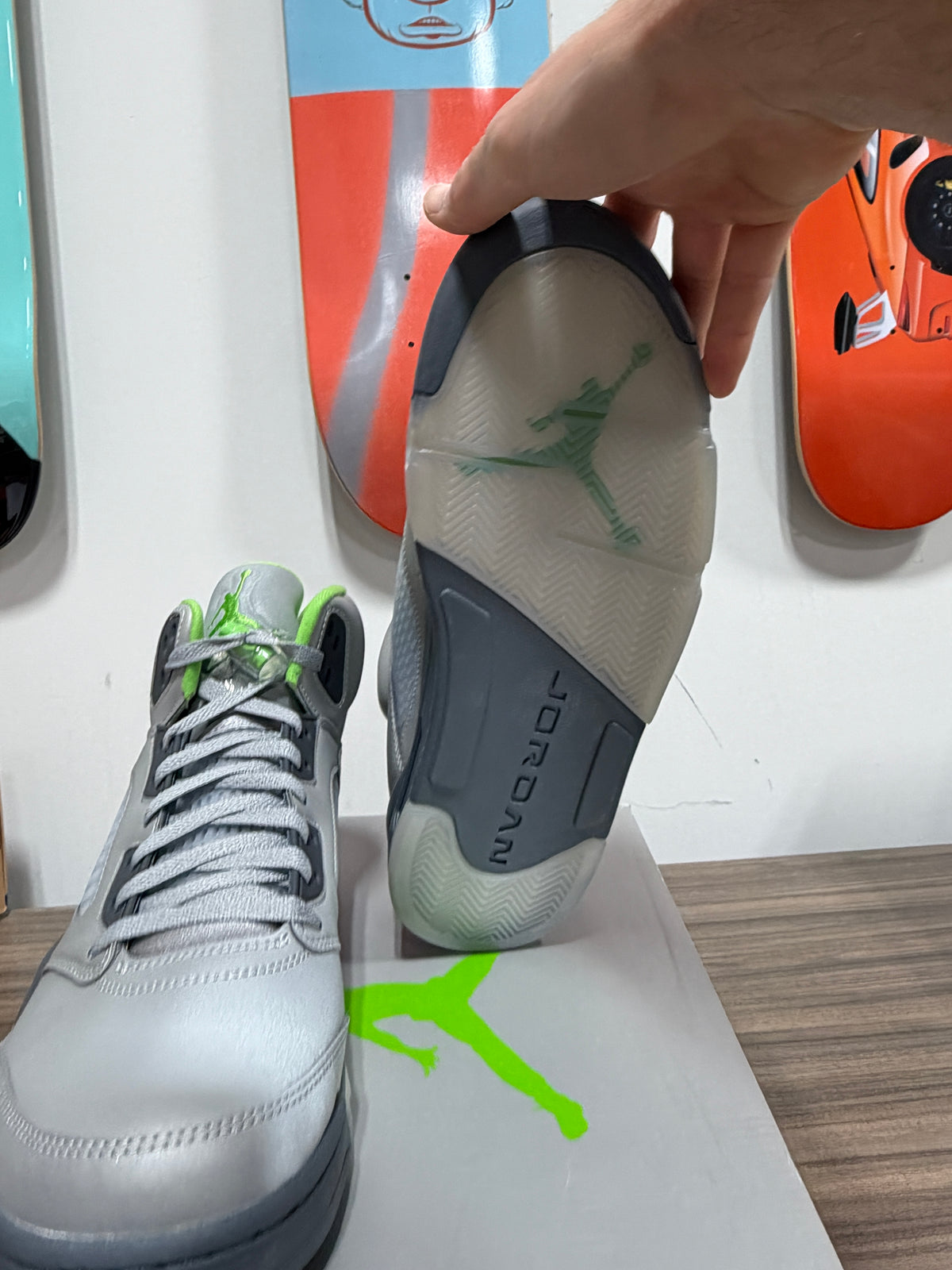 NEW Air Jordan 5 Retro 'Green Bean' (2022) Sz 12