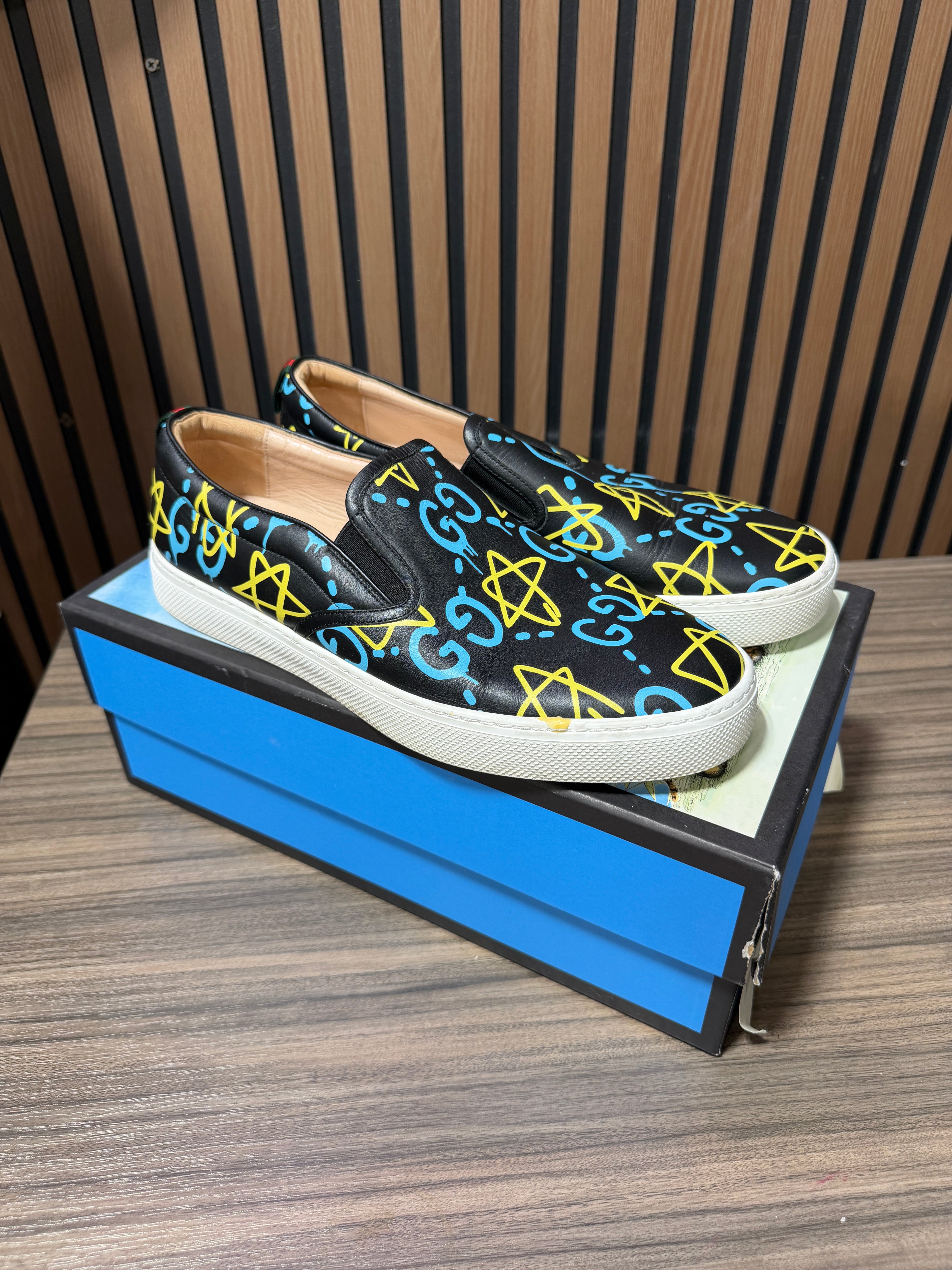 Gucci Dublin Ghost slip-on Sz G11 (Fits 11.5-12)