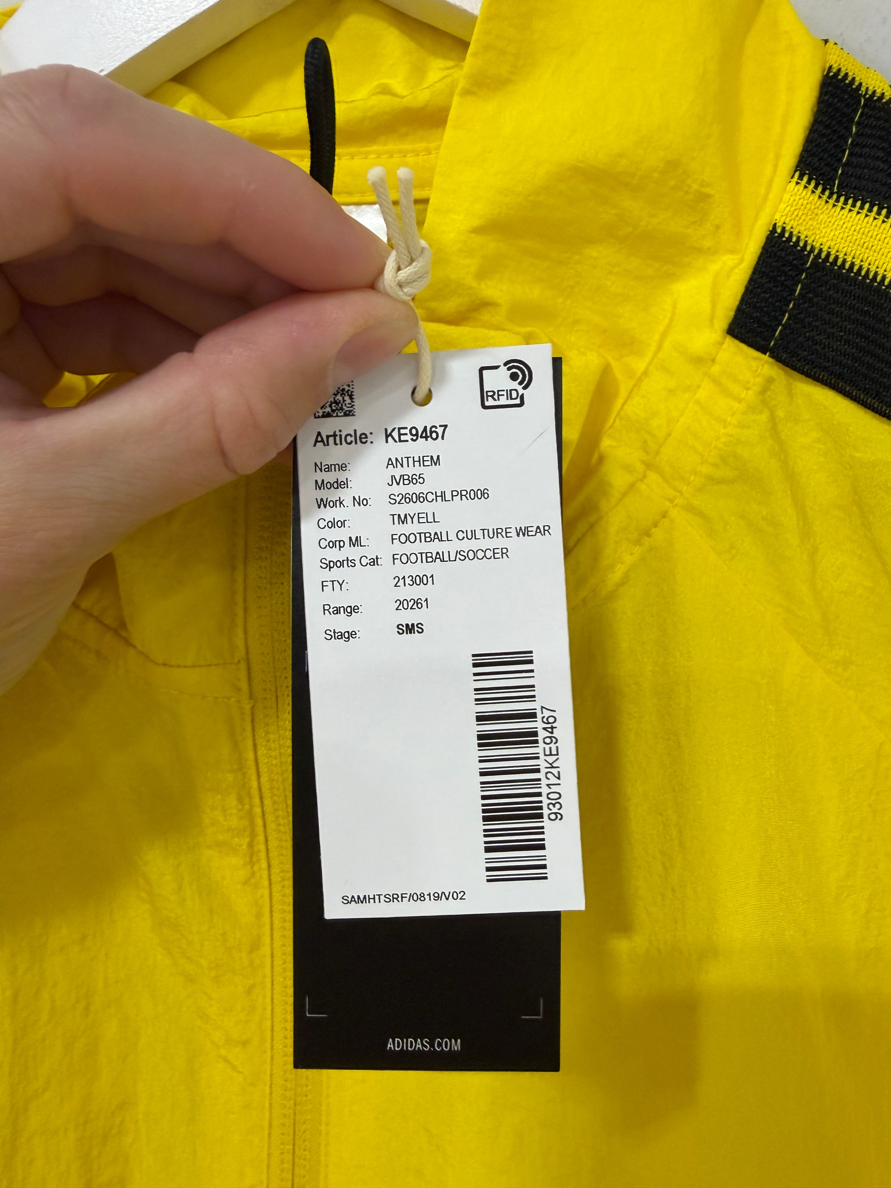 Adidas Anthem Jacket Mens