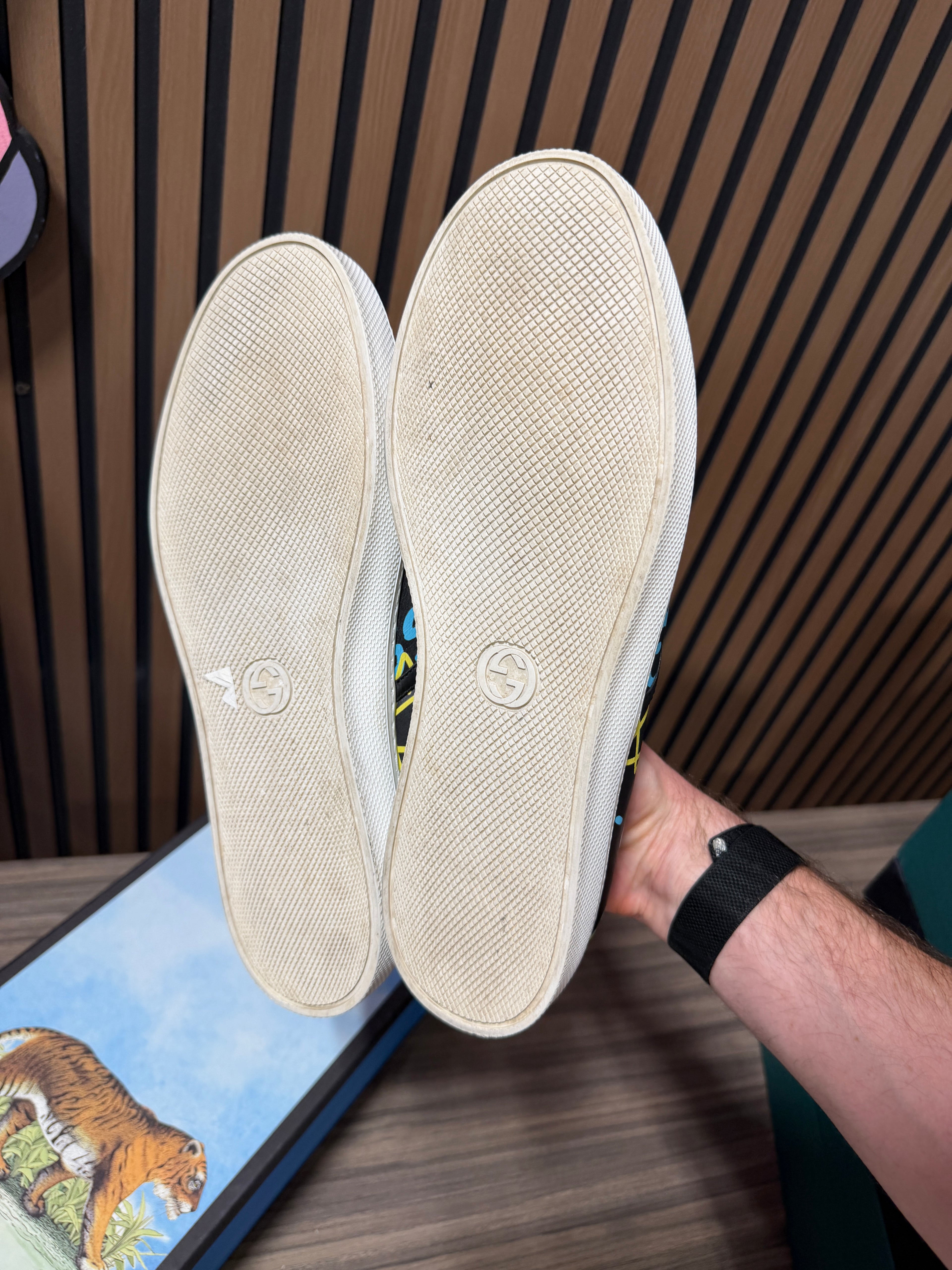 Gucci Dublin Ghost slip-on Sz G11 (Fits 11.5-12)