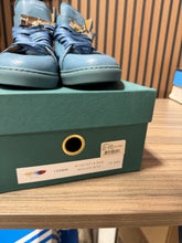 Load image into Gallery viewer, Buscemi 100mm high-top sneaker Petrol Blue Sz 12/45

