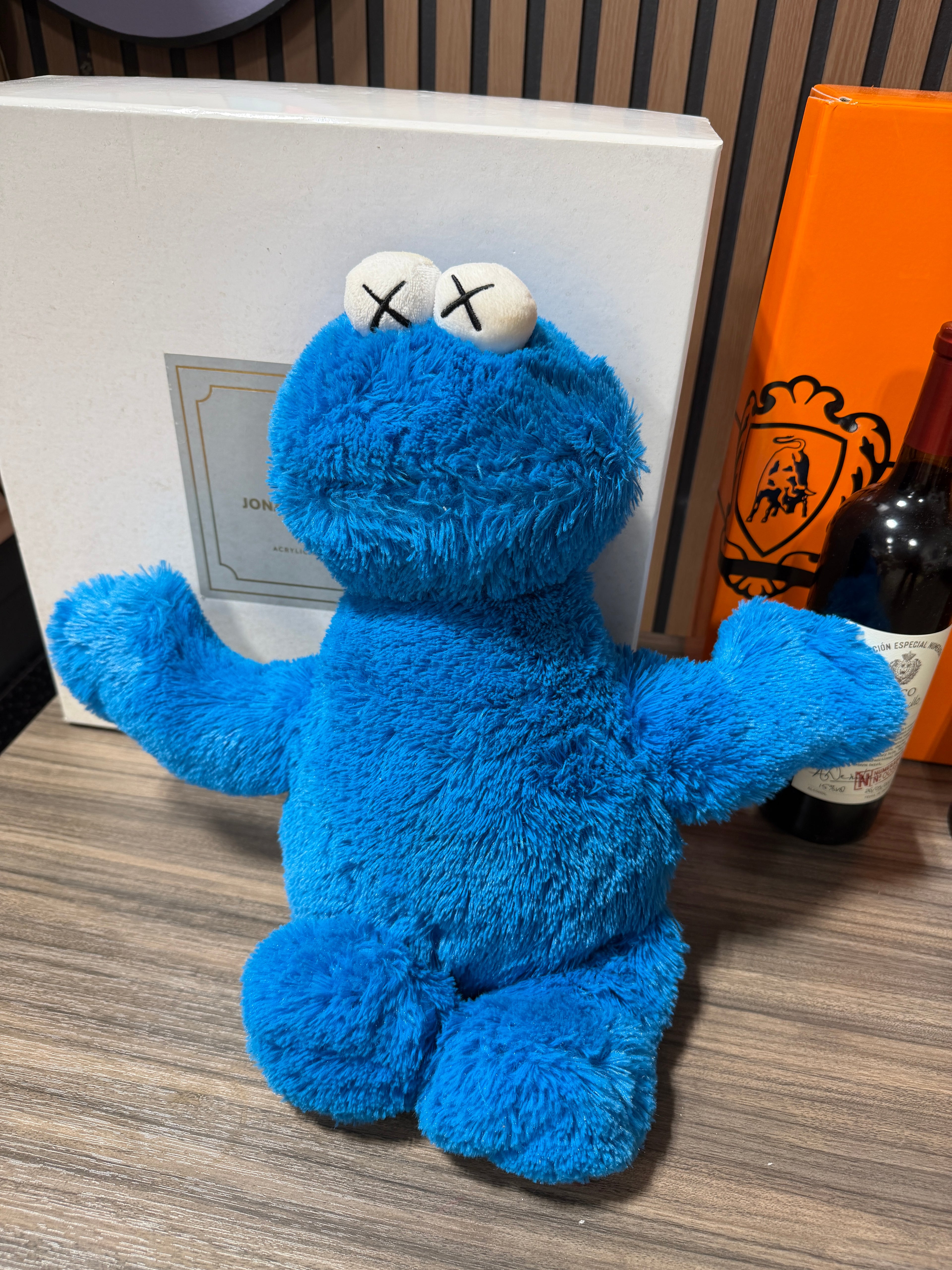Kaws x Sesame Street Uniqlo Plush Cookie Monster