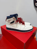 Nike Air Jordan 1 High Strap Premier White Sz 12 No Box/Strap