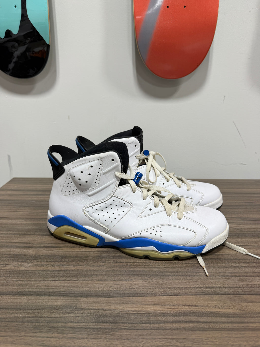 Air Jordan 6 Retro "Sport Blue" Sz 13