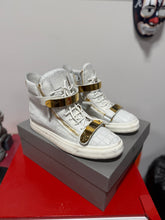Load image into Gallery viewer, Giuseppe Zanotti London Croc/Gold Sneakers Sz 12/45
