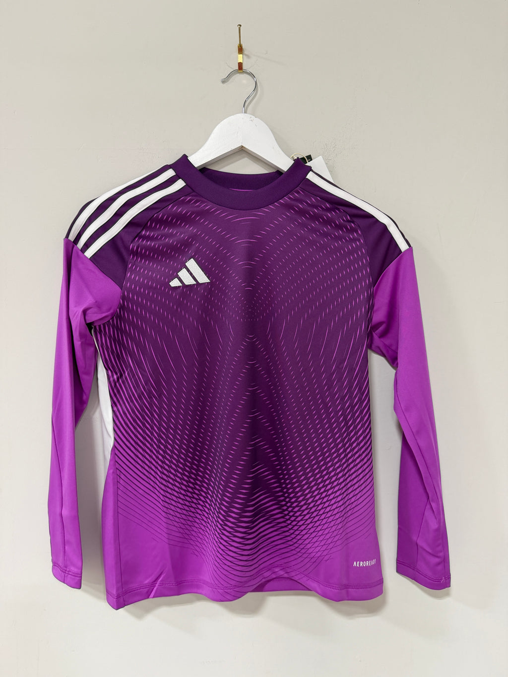 Adidas Tiro 25 Club Goalkeeper Long Sleeve Jersey Youth – Purple Burgundy