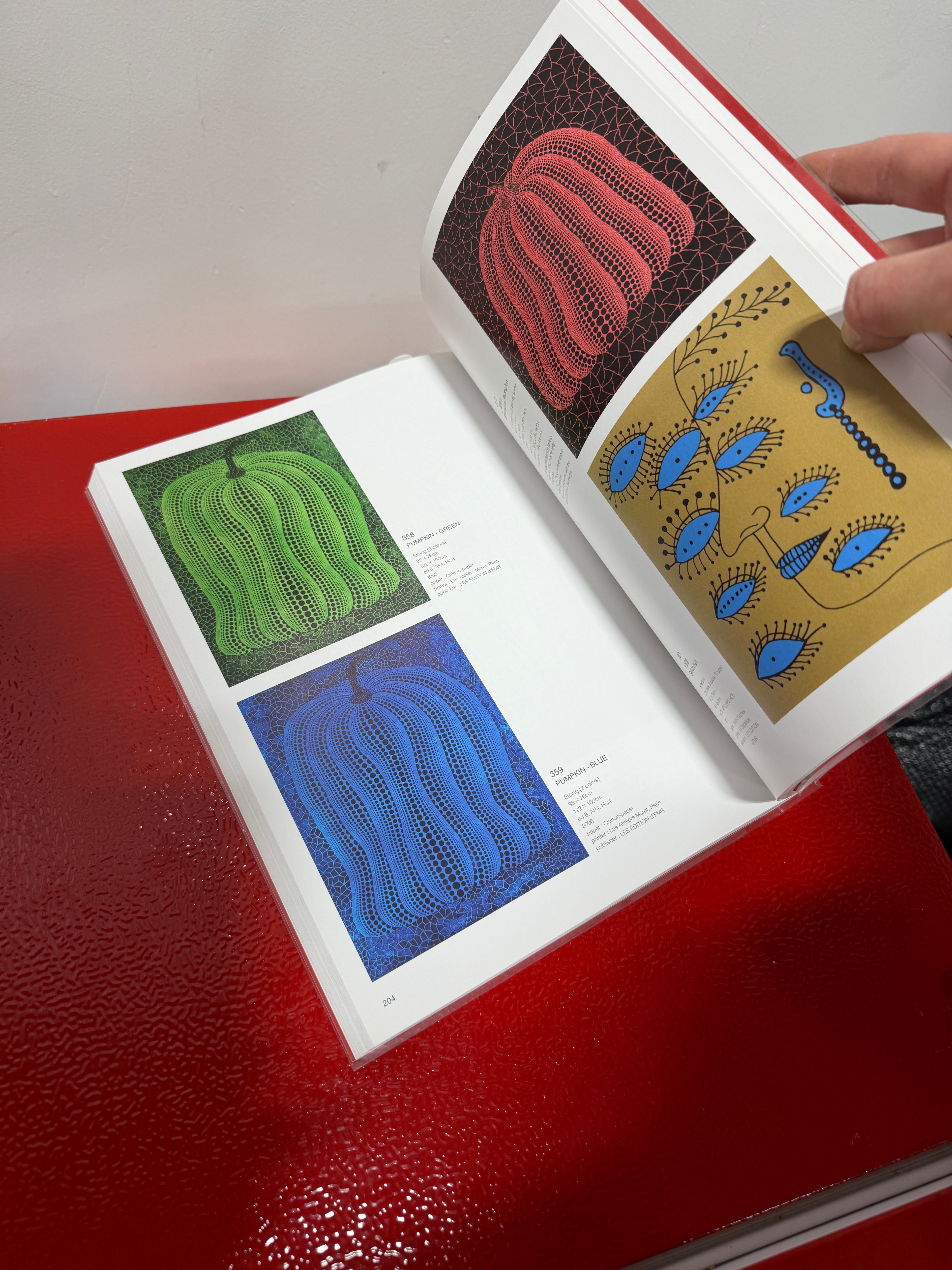 Yayoi Kusama All Prints Catalogue Art Book 1979-2017