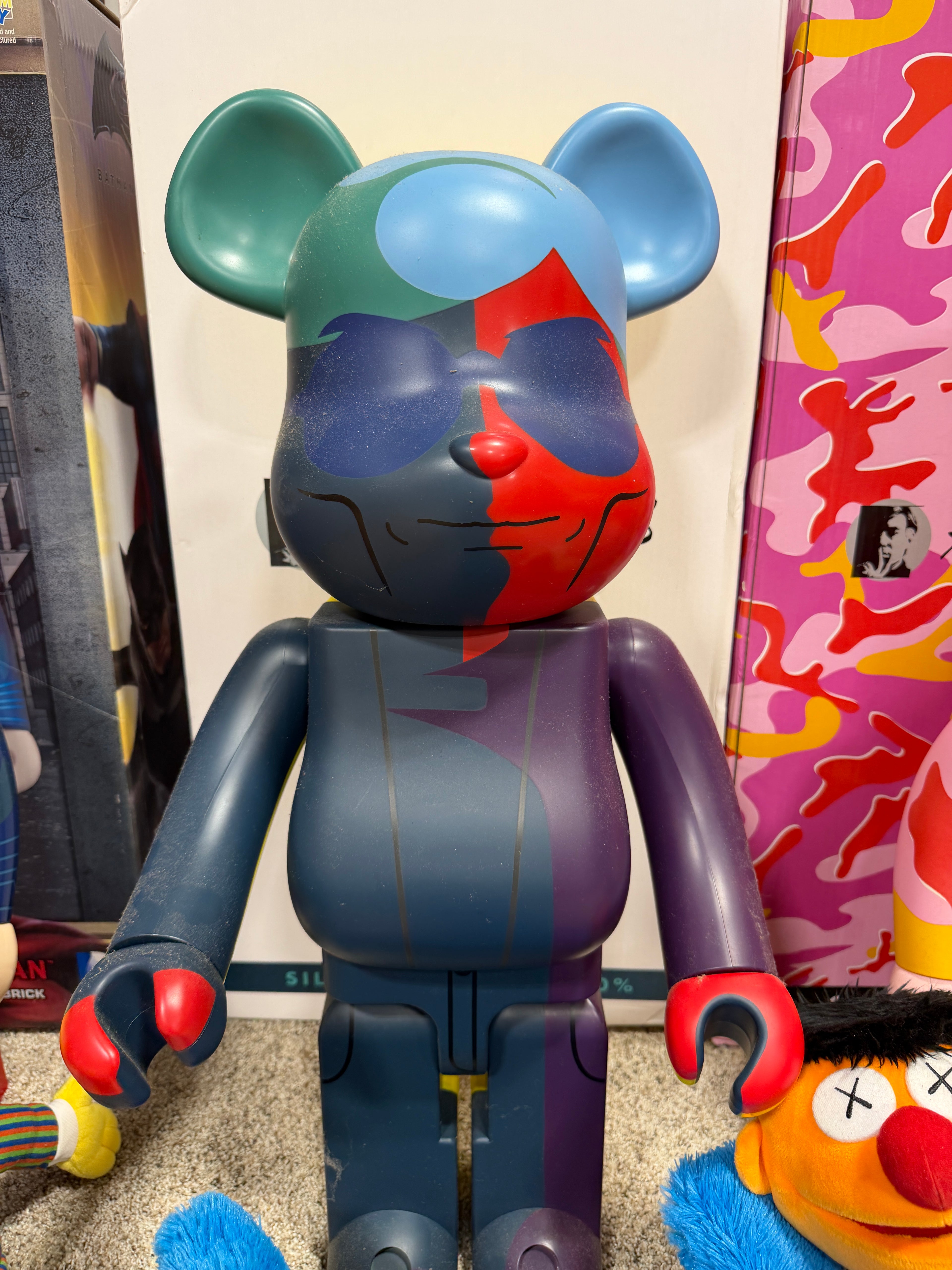 BE@RBRICK Andy Warhol Silk Screen Version