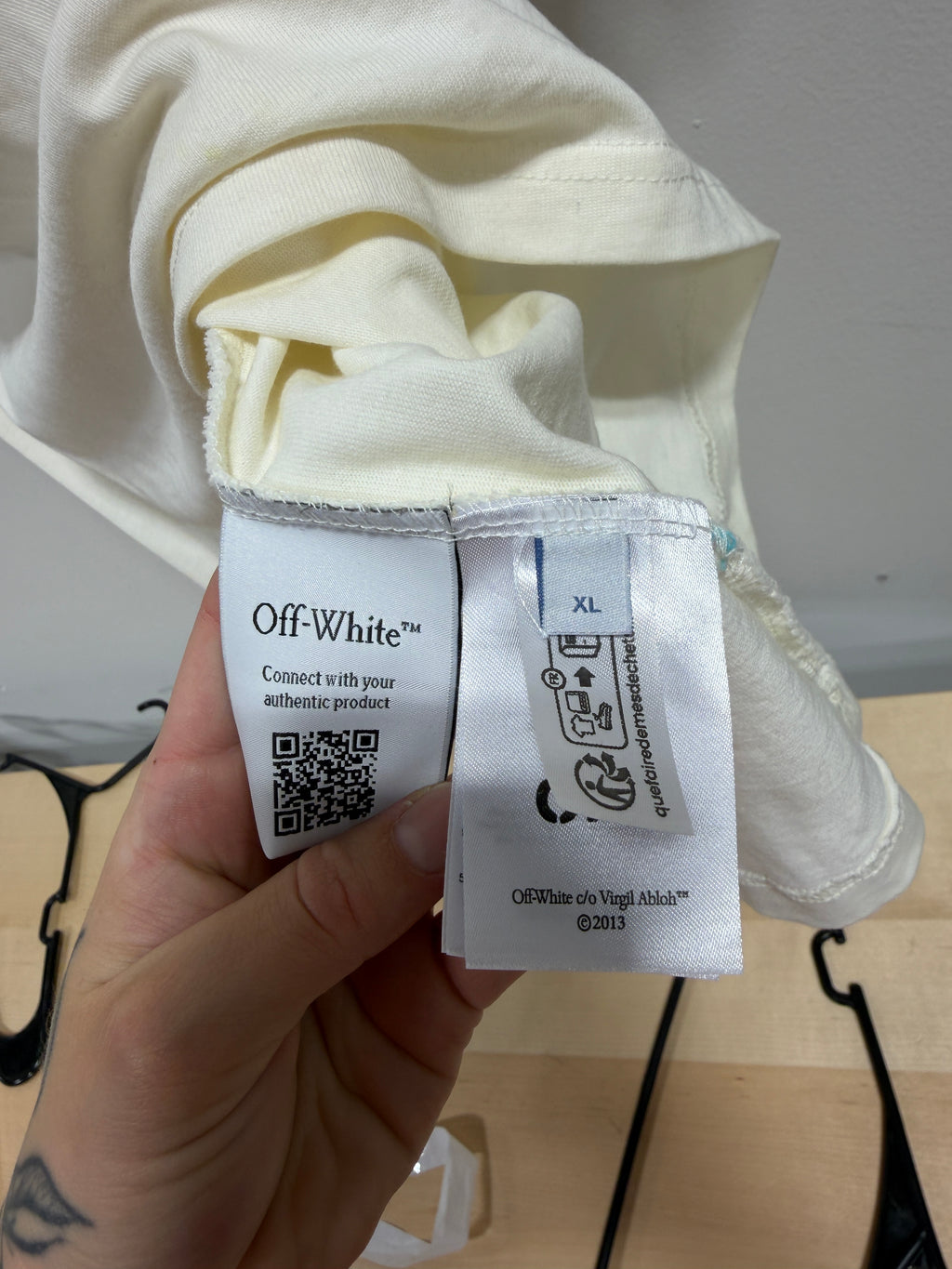 Off-White 2013 Patch Shirt Sz XL