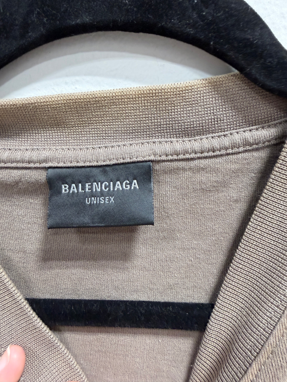 Balenciaga Caps Boxy Fit Vintage Jersey T-shirt Sz S