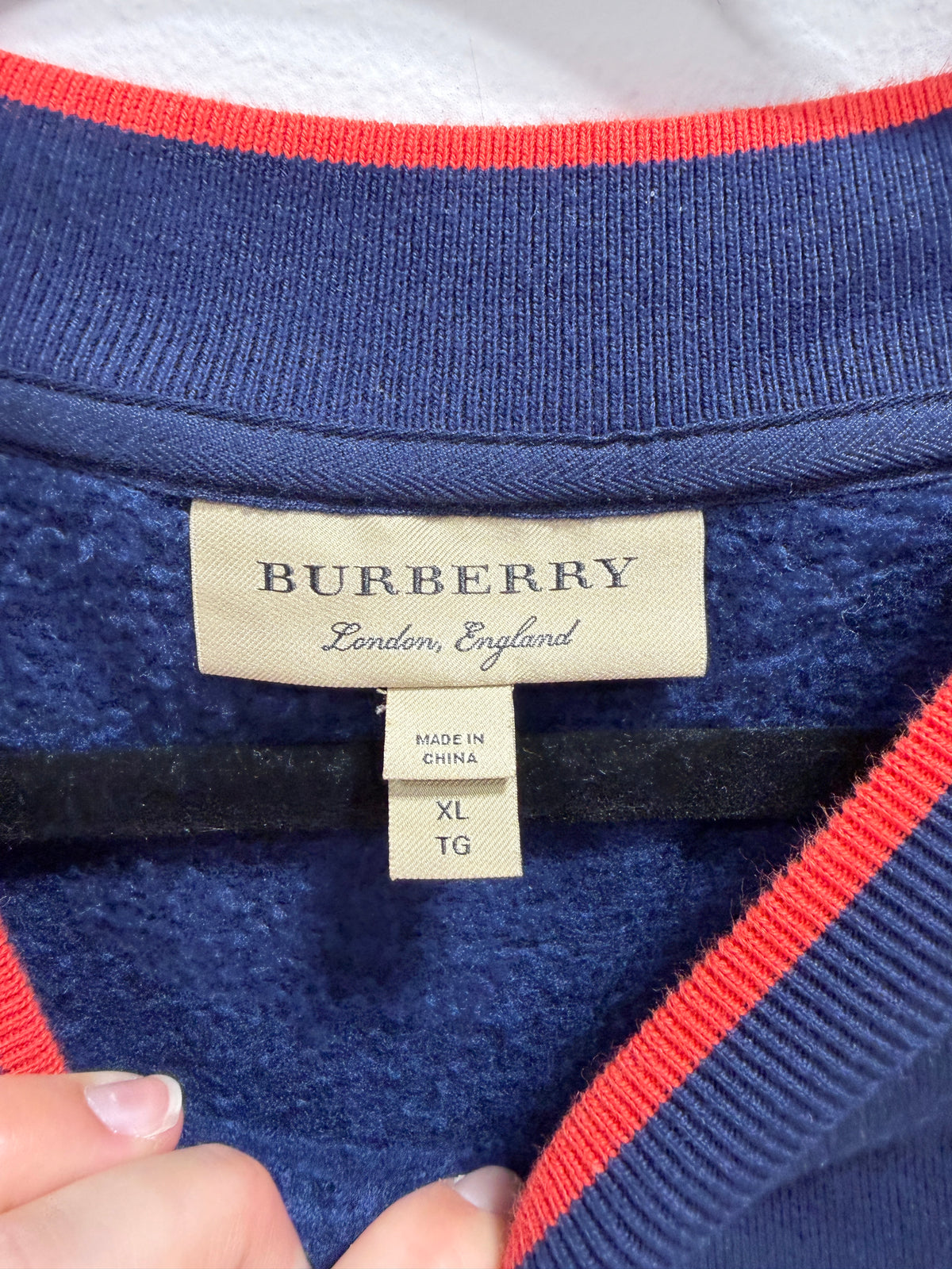 Burberry Archive Embroidered Logo Crewneck