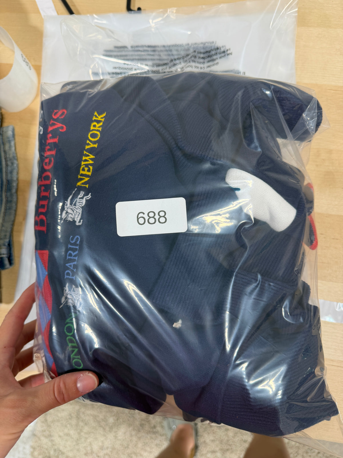 Burberry Archive Embroidered Logo Crewneck