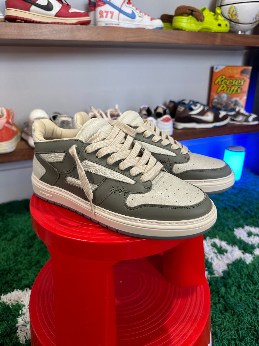 Represent Sneaker Olive Sz 44 (11)