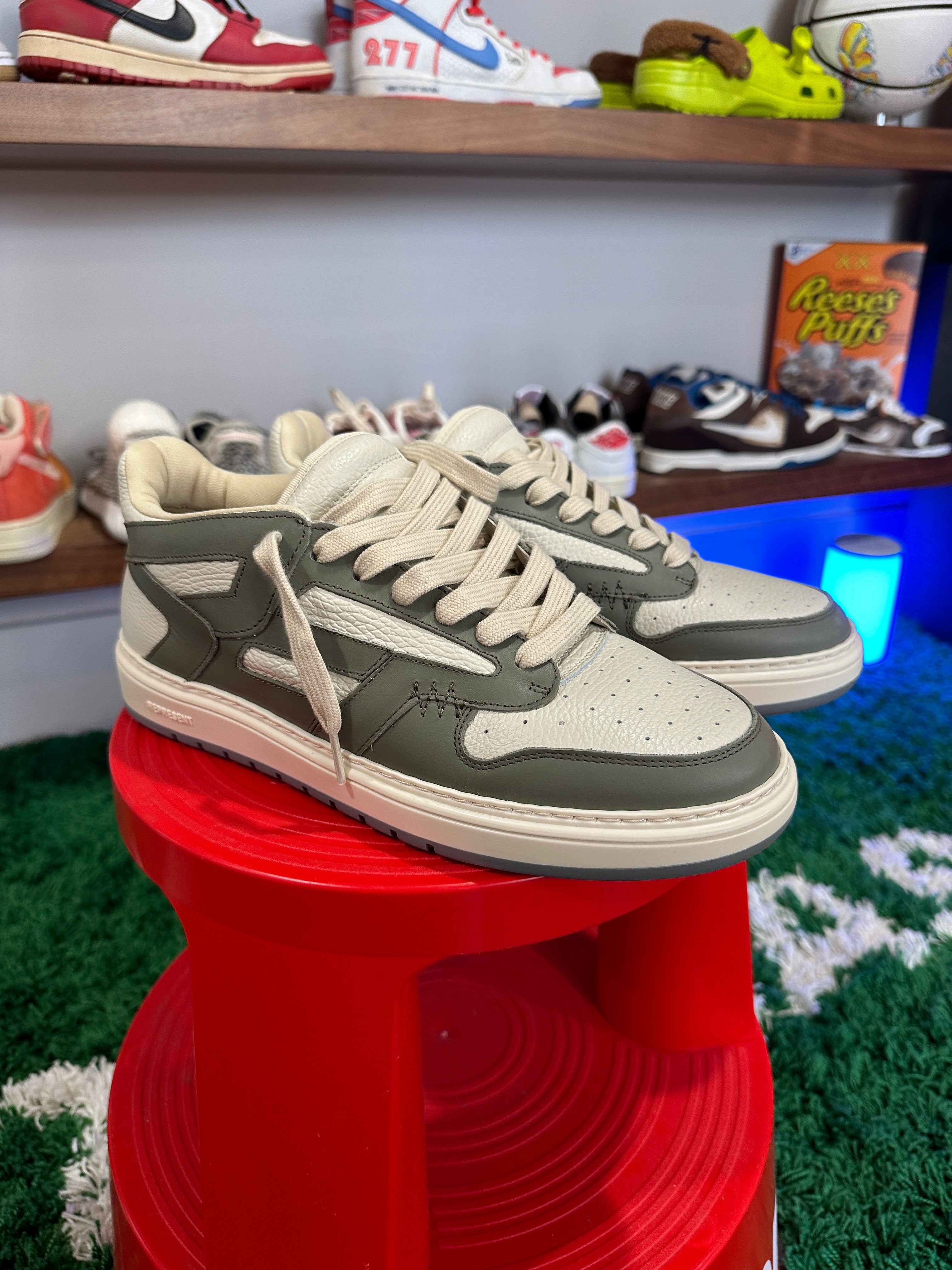 Represent Sneaker Olive Sz 44 (11)