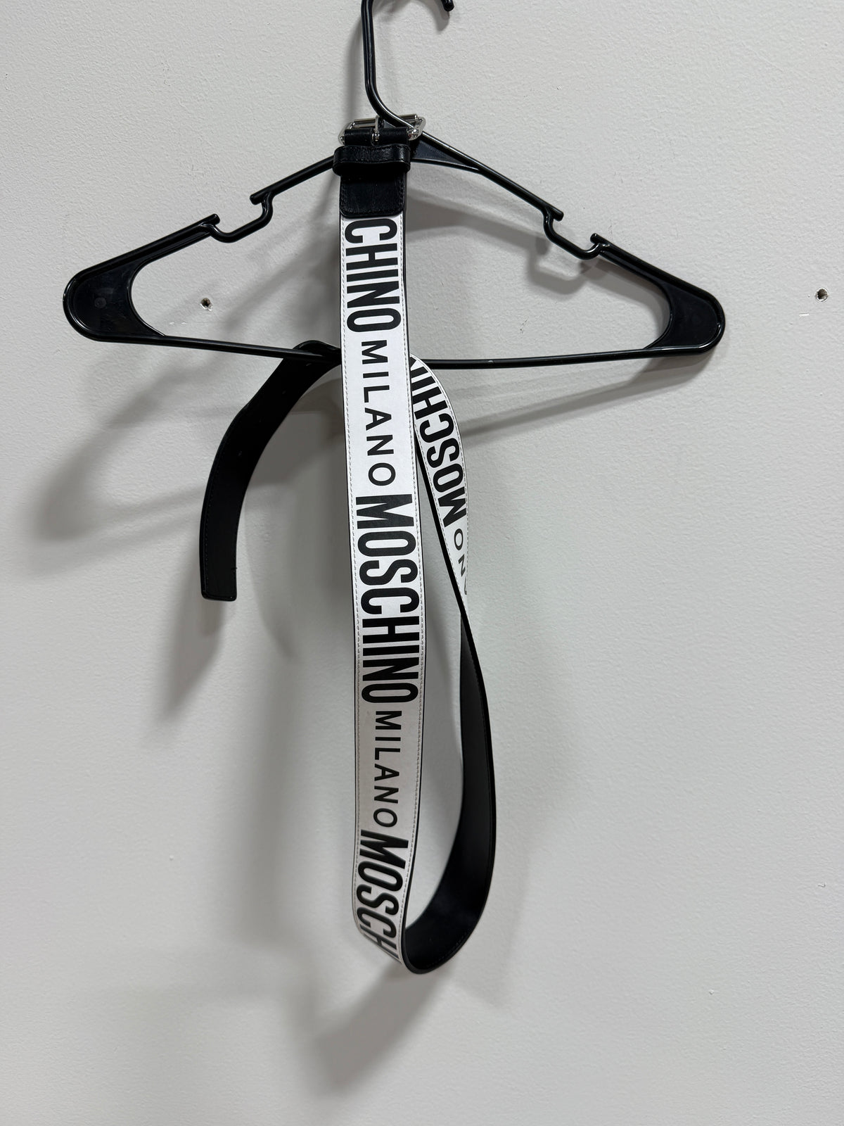MOSCHINO Milano Belt 50" Length