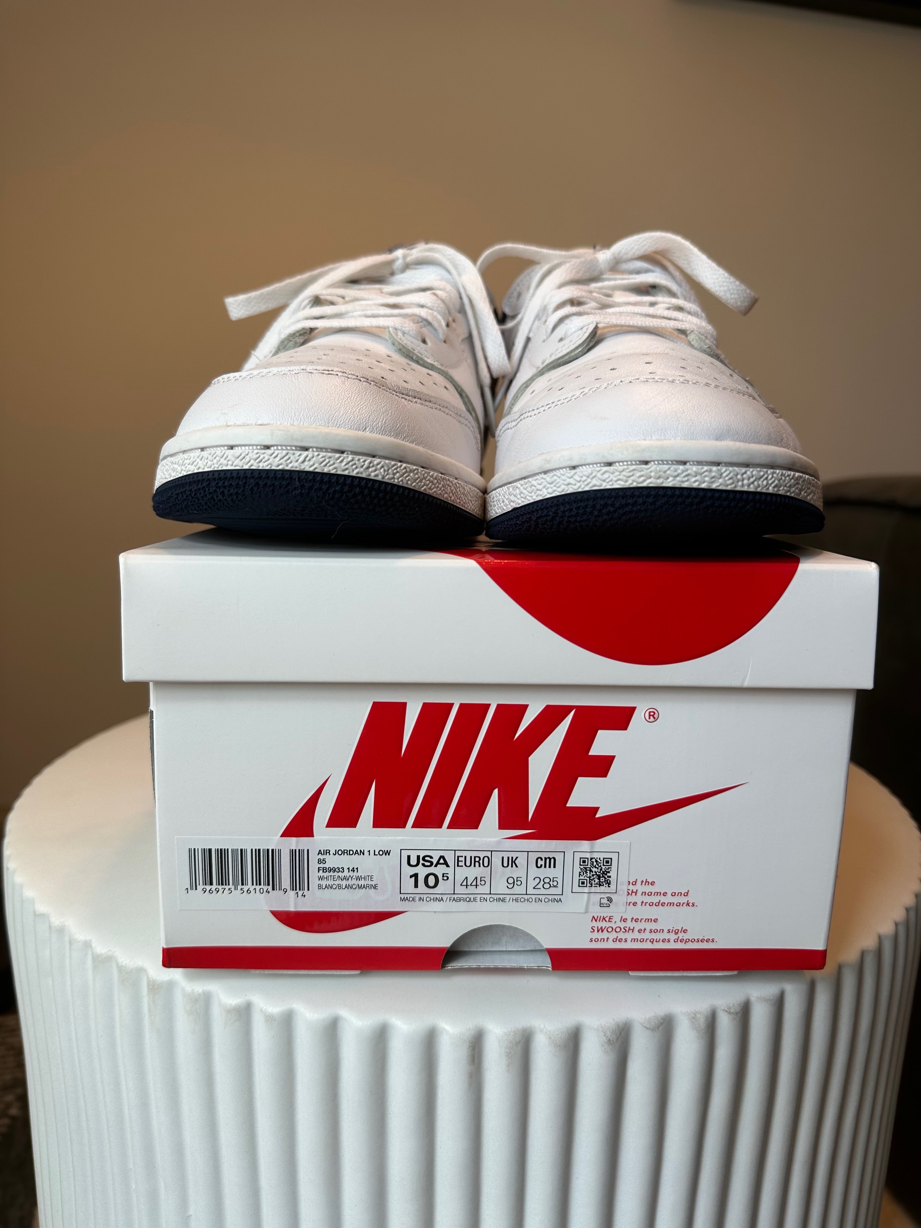 Jordan 1 Low ‘85 Metallic Blue Sz 10.5