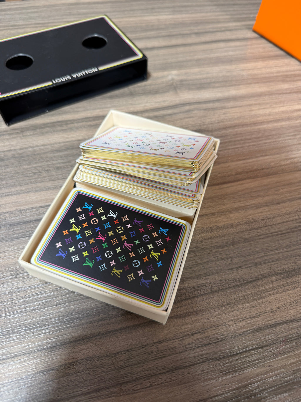 Louis Vuitton Takashi Murakami Playing Cards Monogram Multi Color 150th Limited