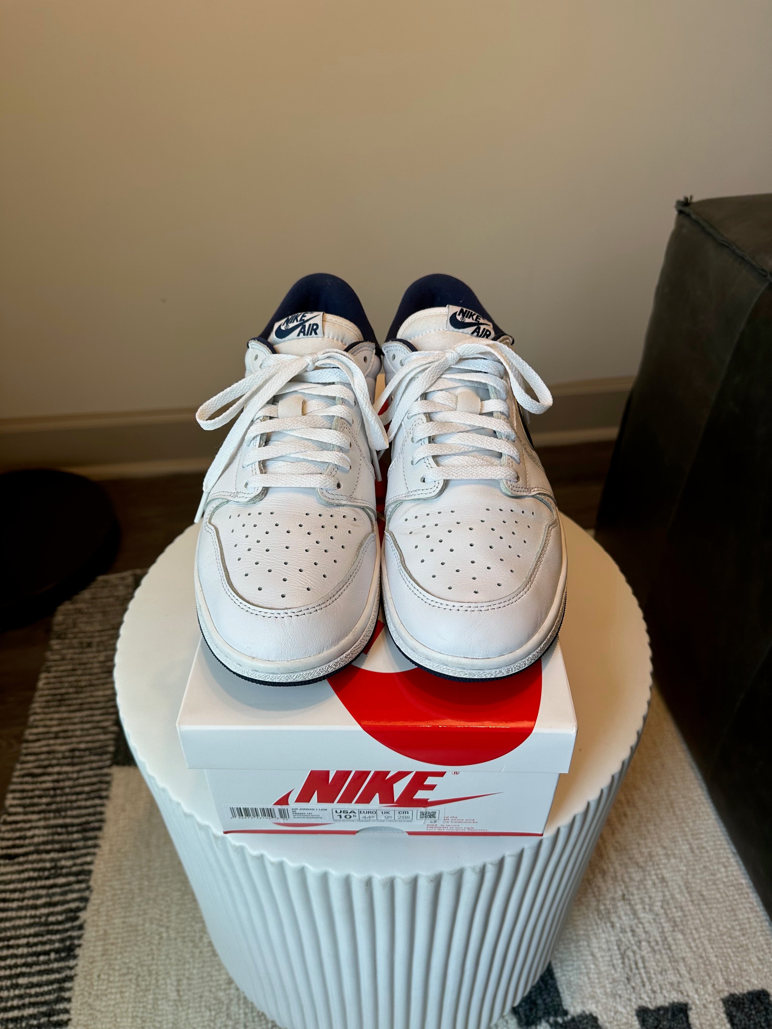 Jordan 1 Low ‘85 Metallic Blue Sz 10.5