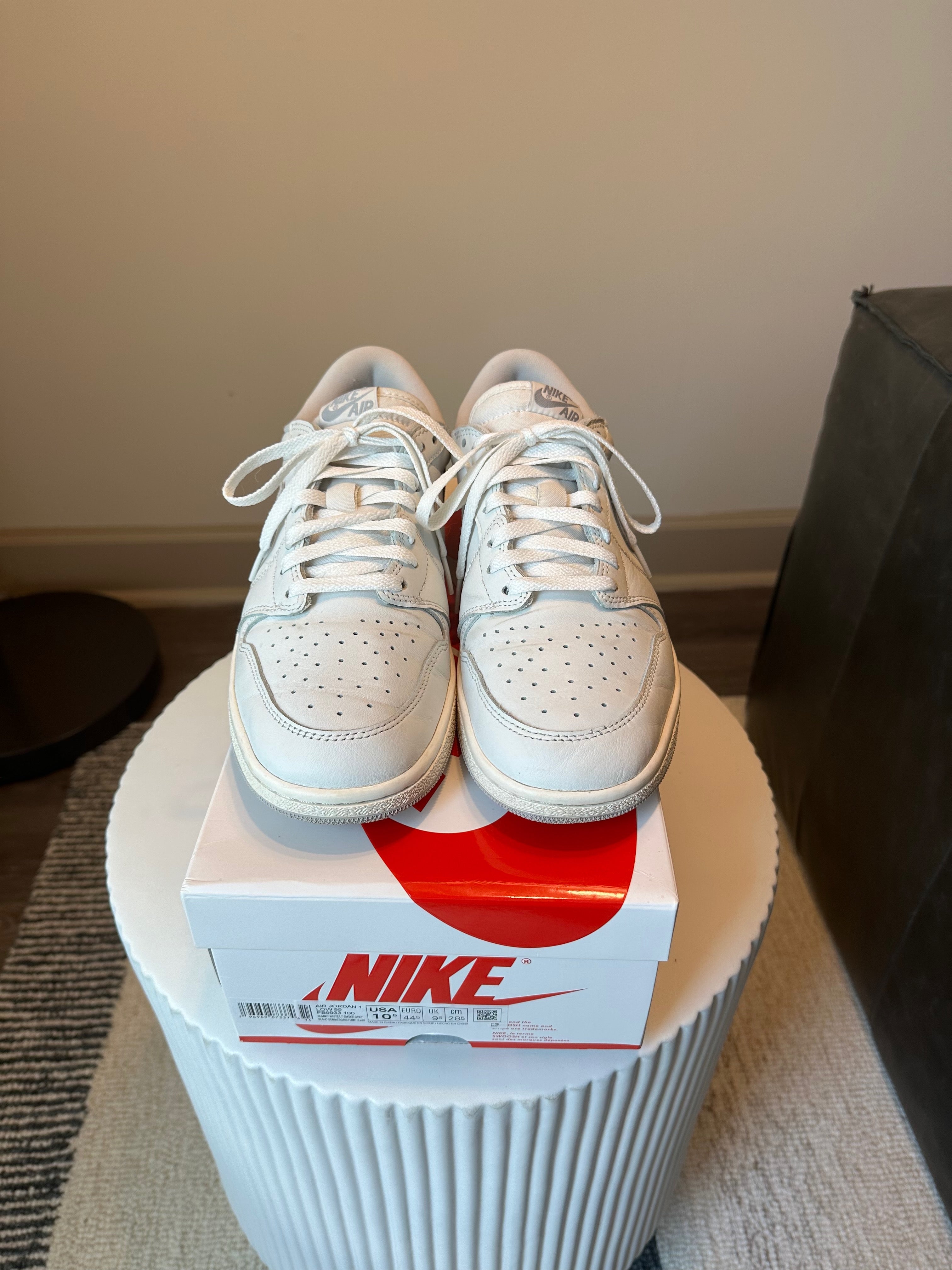 Jordan 1 Low ‘85 Neutral Grey Sz 10.5