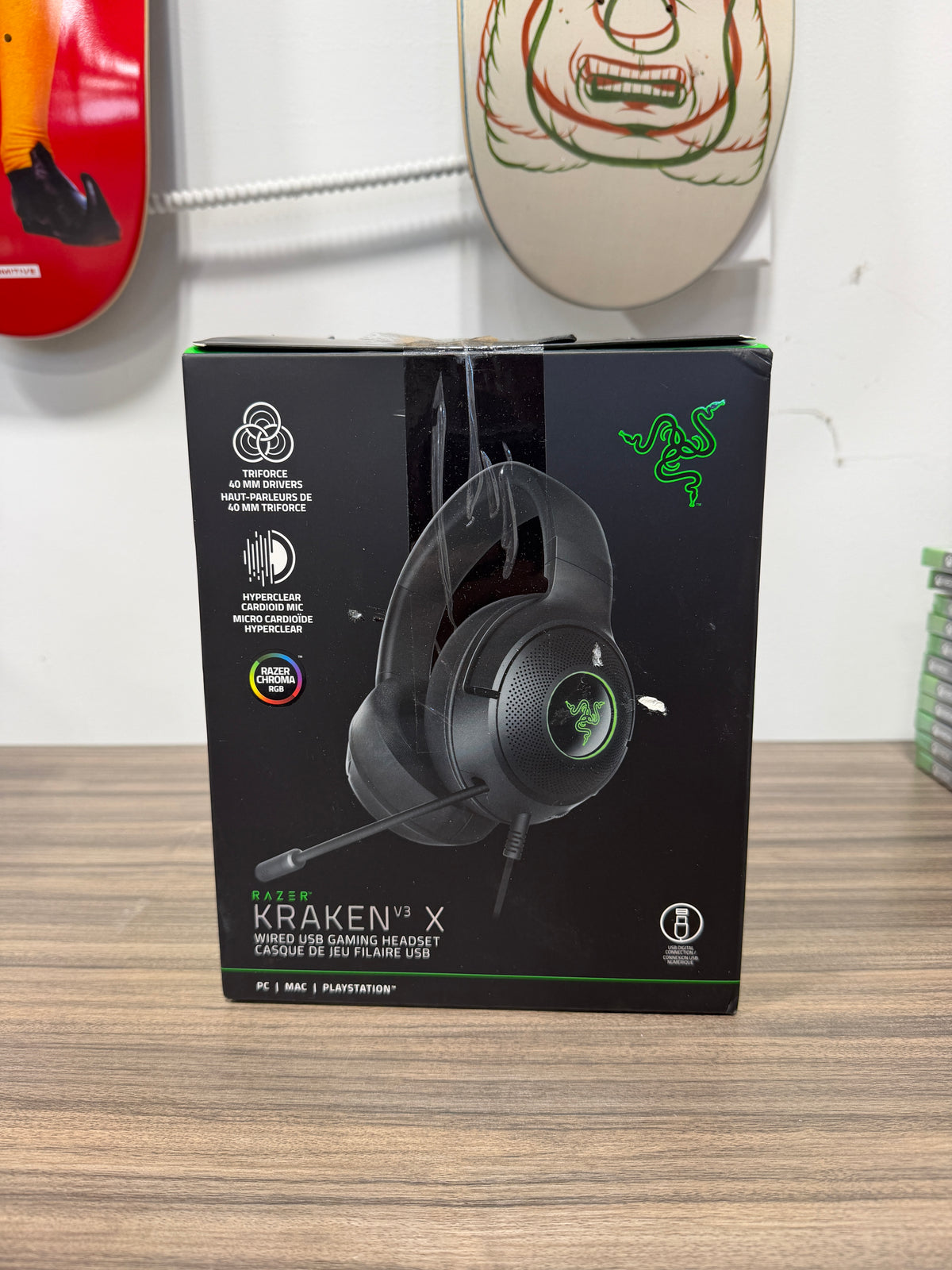 Razer Kraken V3 X Wired USB Gaming Headset