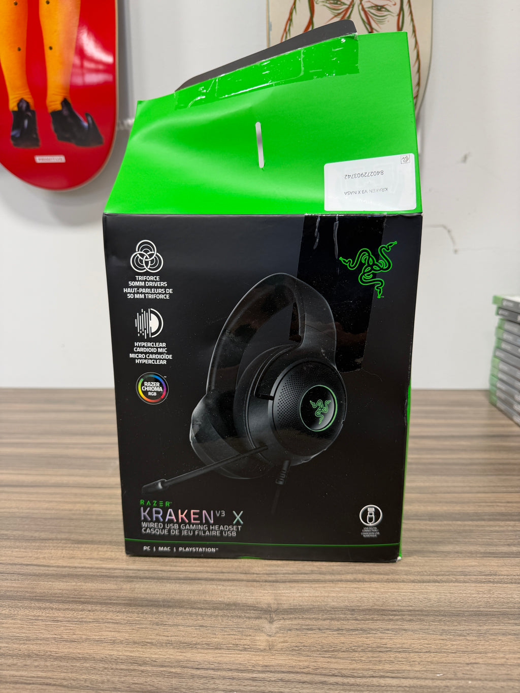 Razer Kraken V3 X Wired USB Gaming Headset