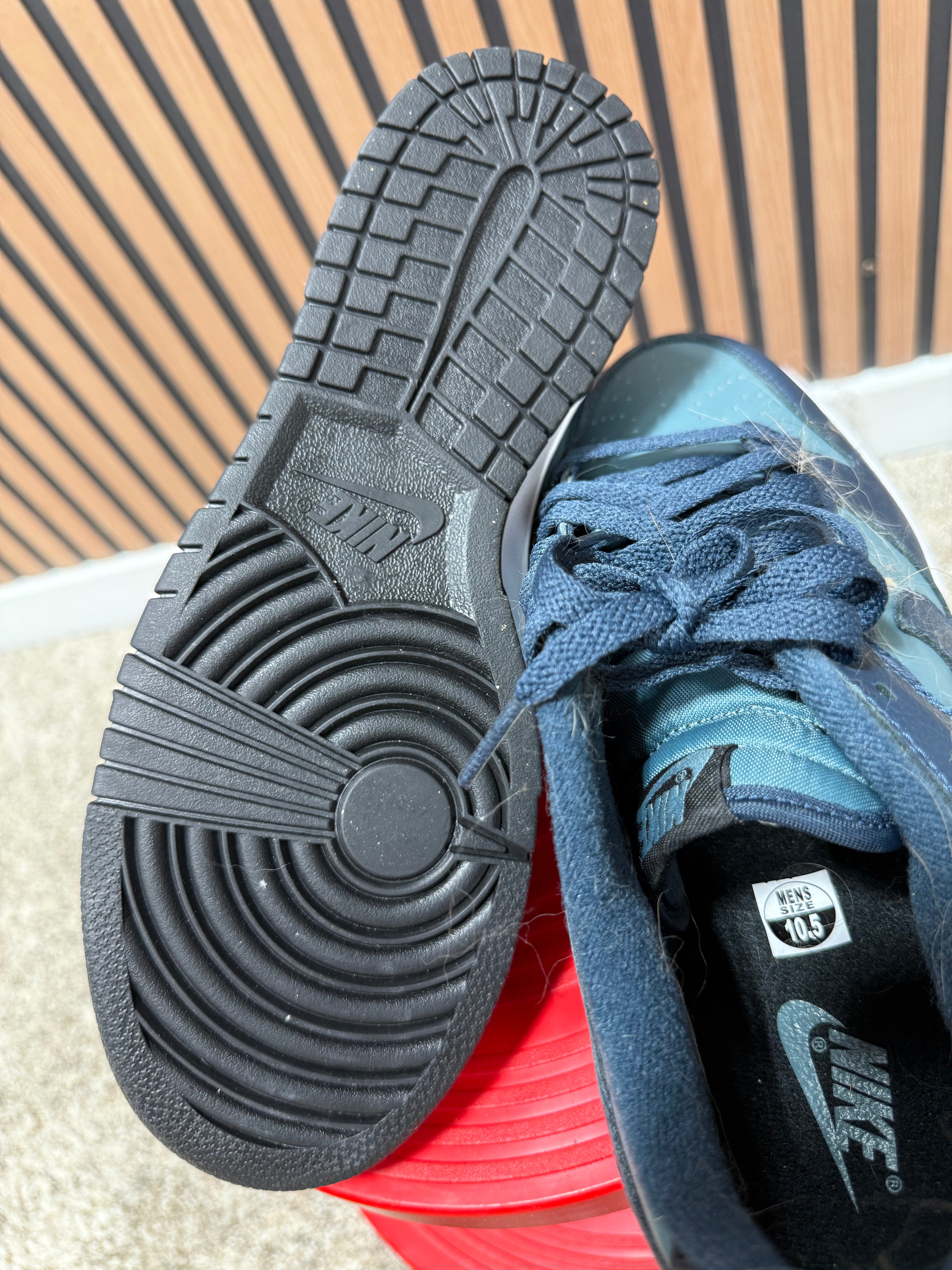 Nike Dunk Low Blue Sz 10.5 No Box