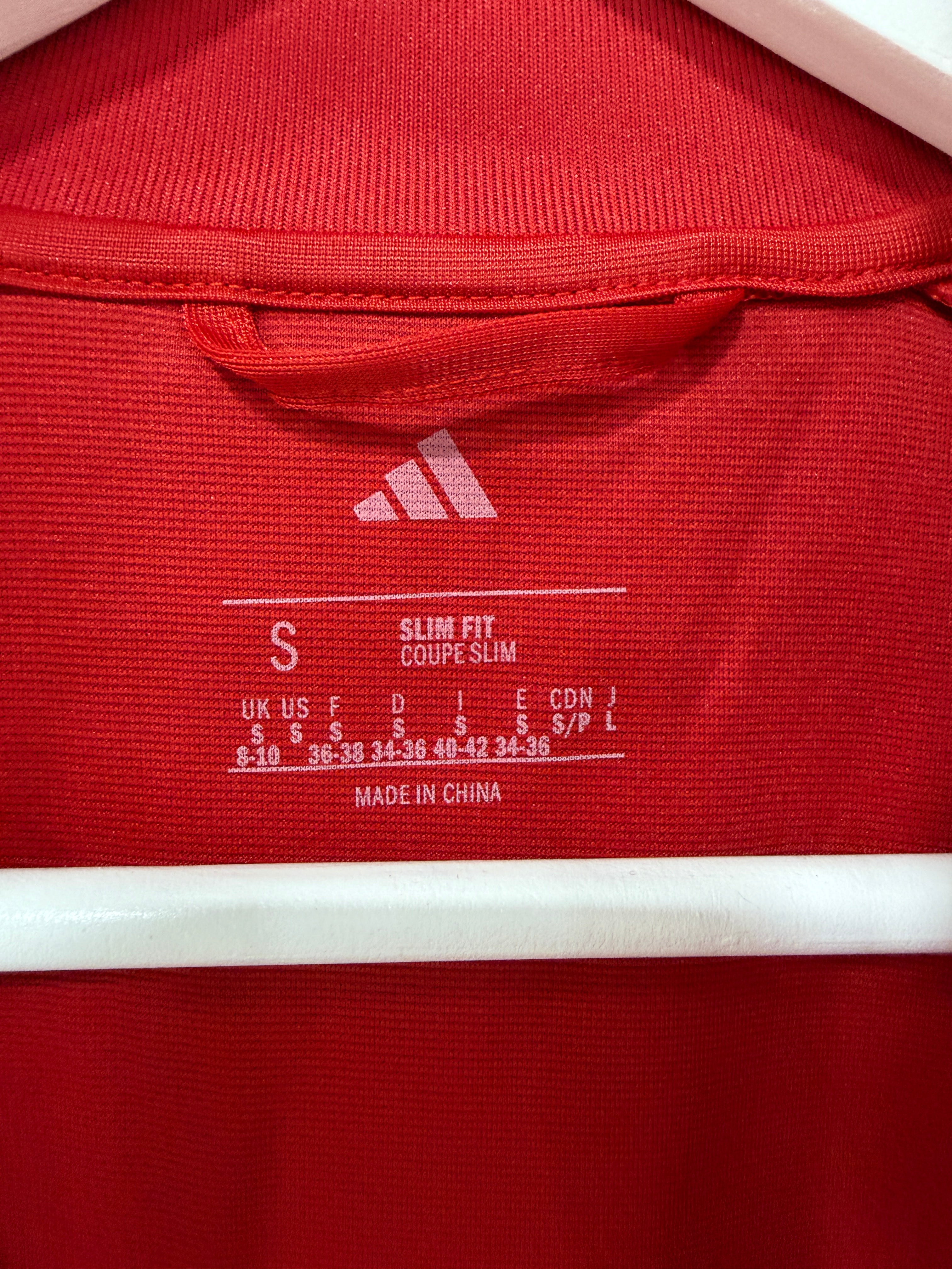 Adidas tiro 25 Womens Track Jacket Red Sz s