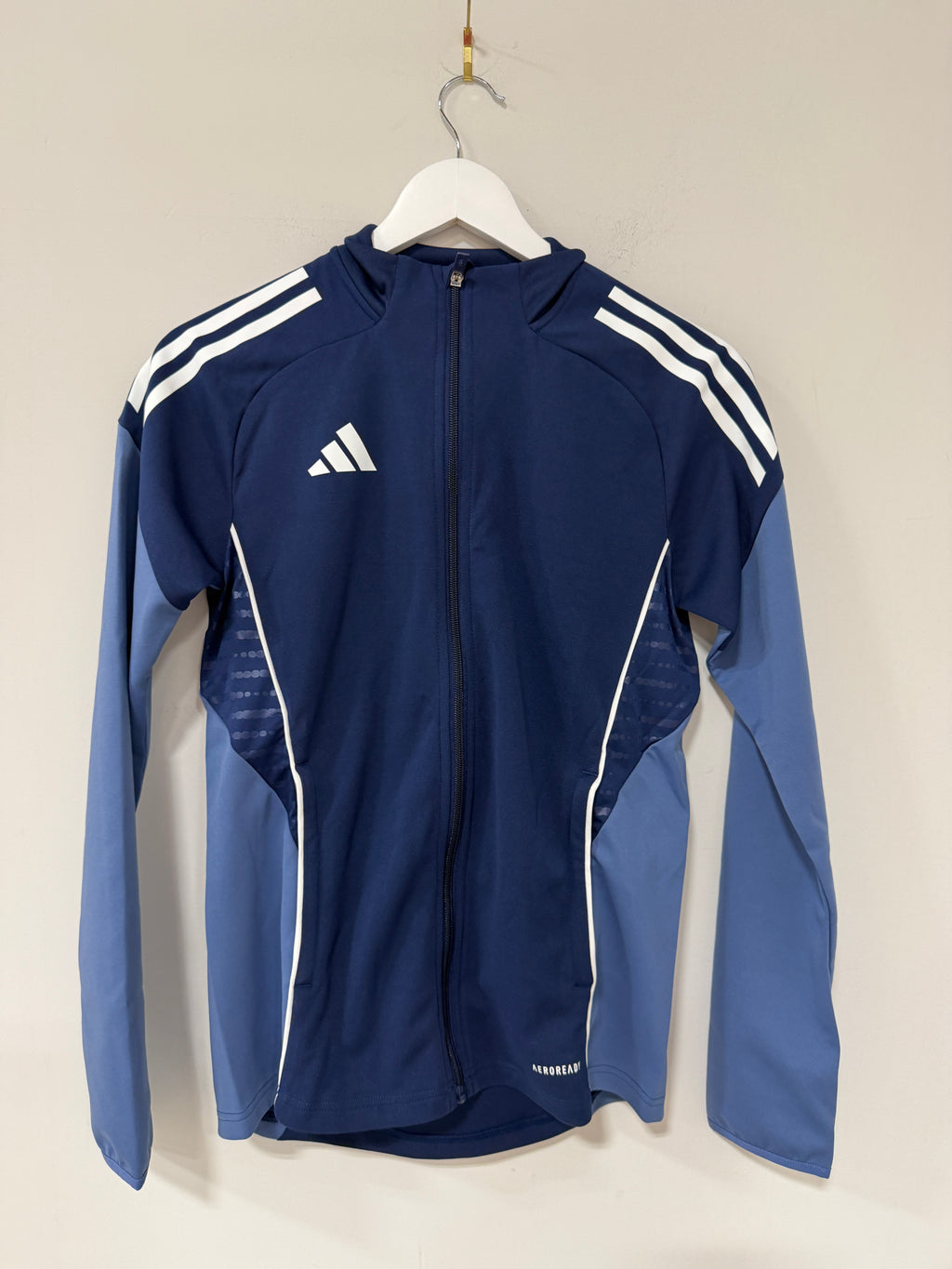 Adidas Tiro 25 Womens Track Jacket Sz small Navy