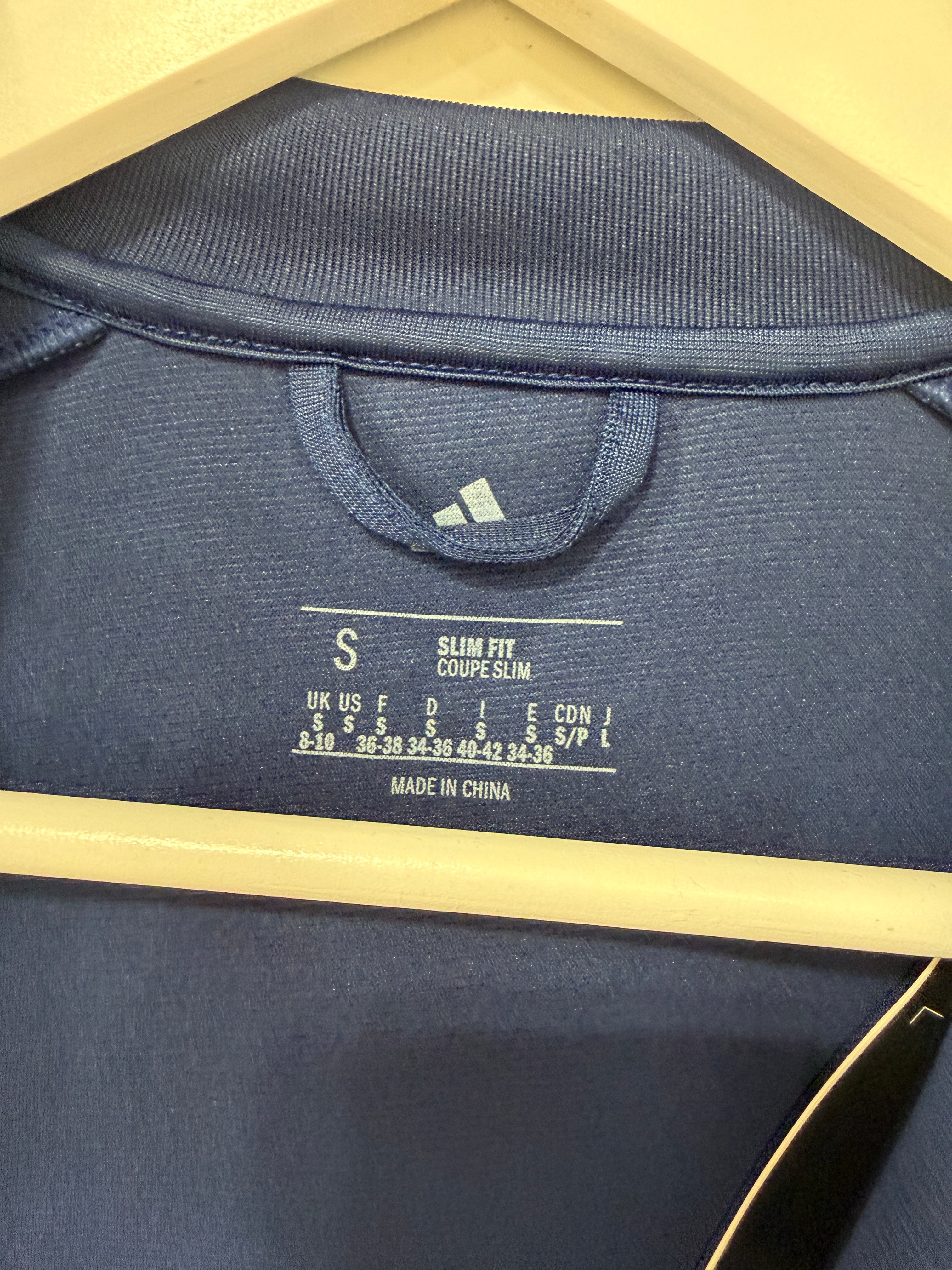 Adidas Tiro 25 Womens Track Jacket Sz small Navy