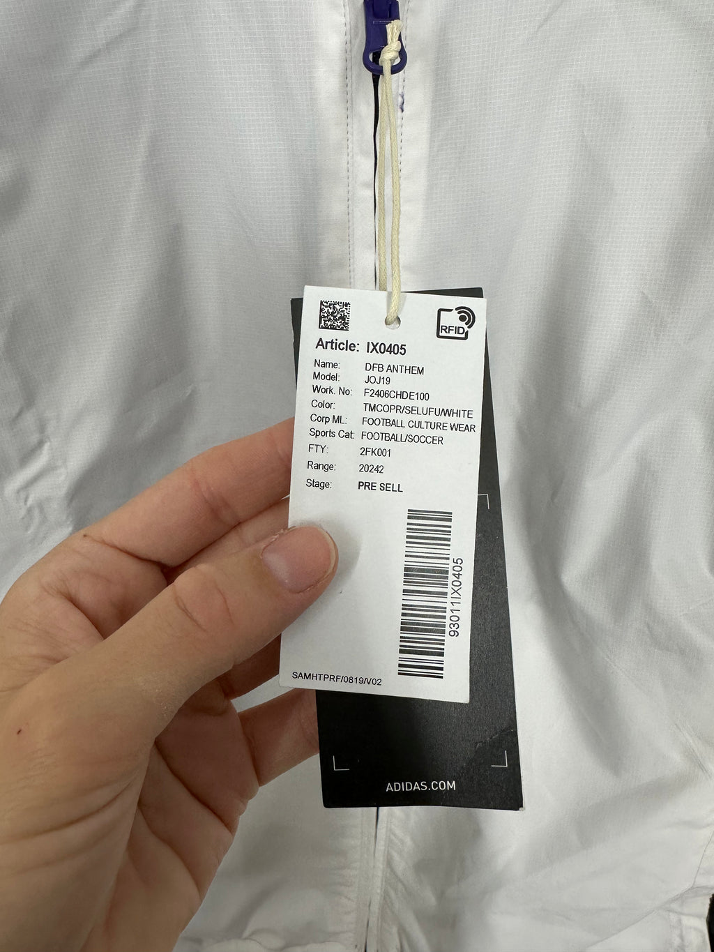 Adidas Germany National Team Anthem Jacket – 24/25 Reversible