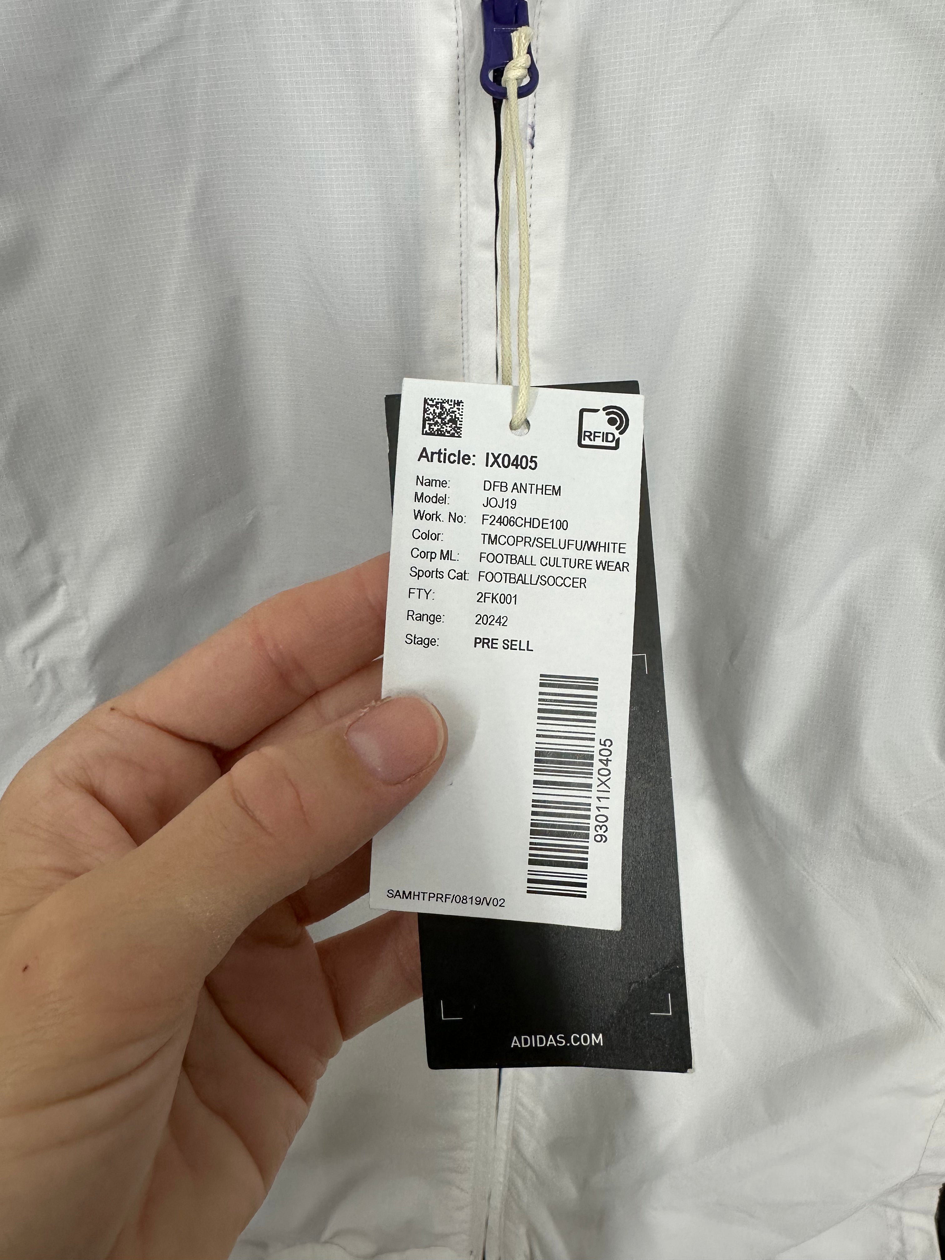 Adidas Germany National Team Anthem Jacket – 24/25 Reversible