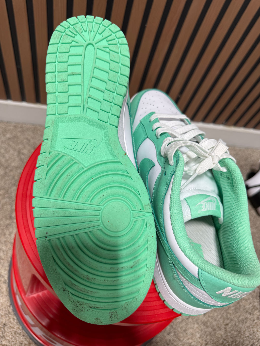 Nike Dunk Low Mint Wmns Sz 12 No Box