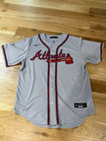 Braves Grey Jersey Sz L