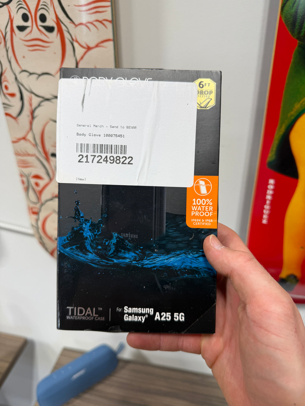 Body Glove Tidal Waterproof Case made for the Samsung Galaxy A25 5G