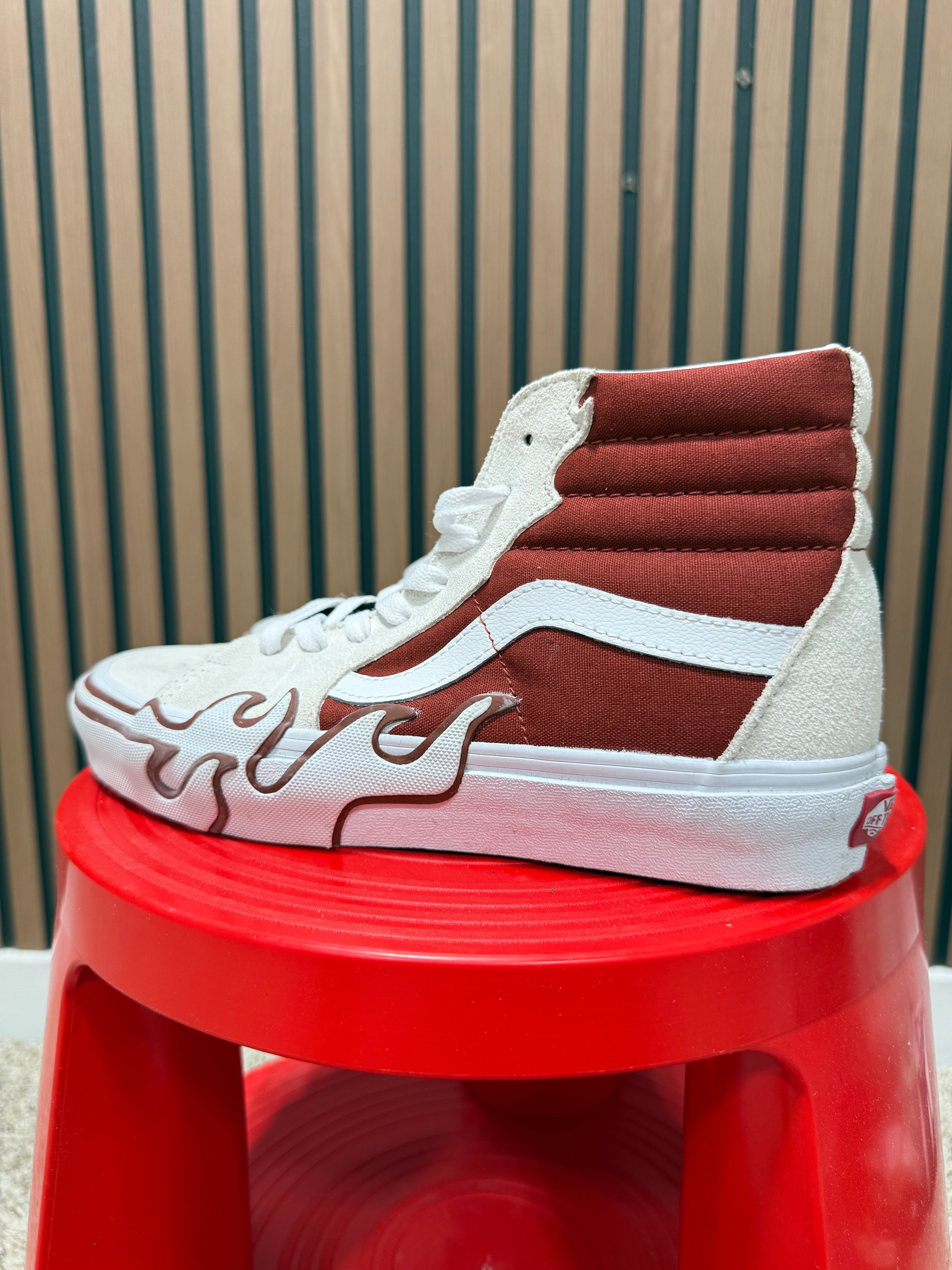 Vans Hi Flames Sz 6.5 No Box