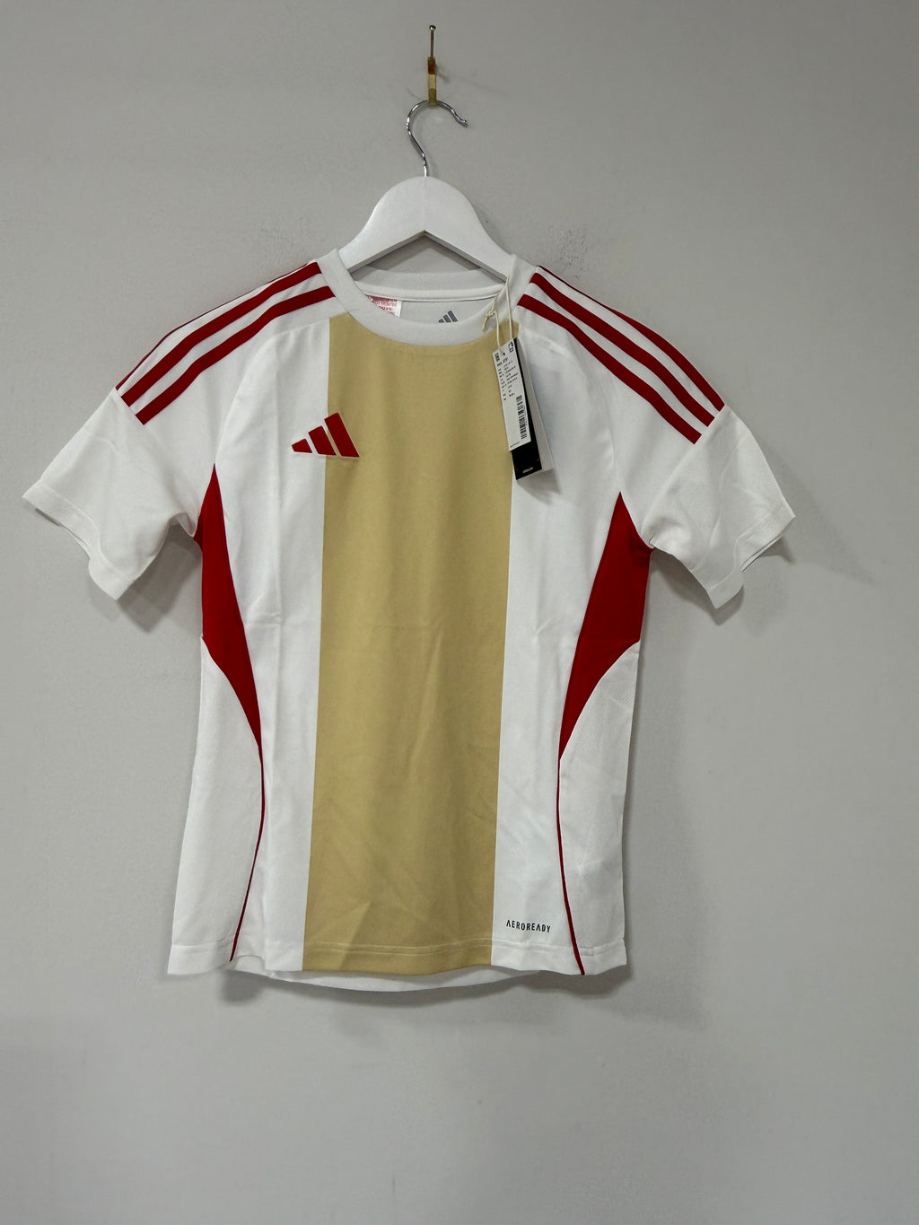 Adidas Youth Jersey Gold/Red