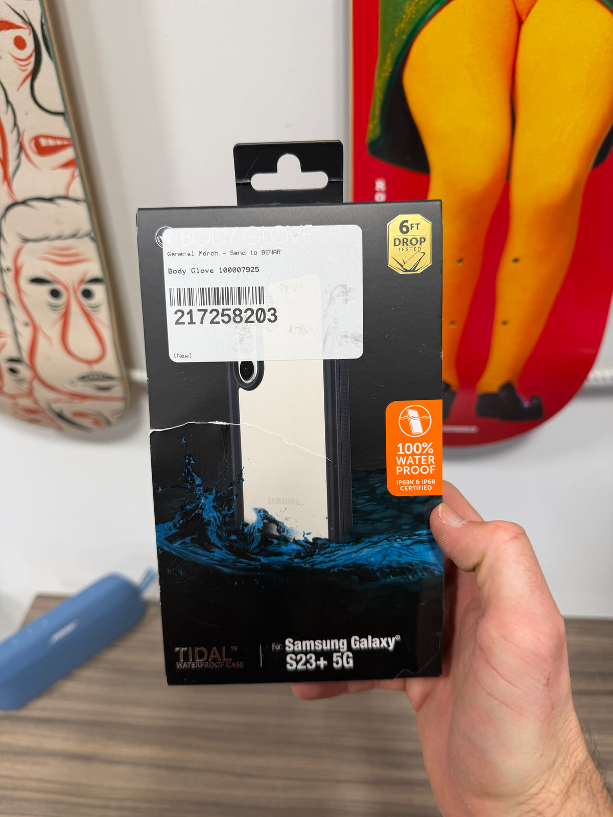 Body Glove Tidal Waterproof Case designed for the Samsung Galaxy S23+ 5G