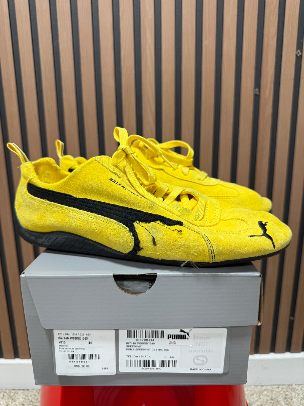 Balenciaga x Puma Yellow Sz 44